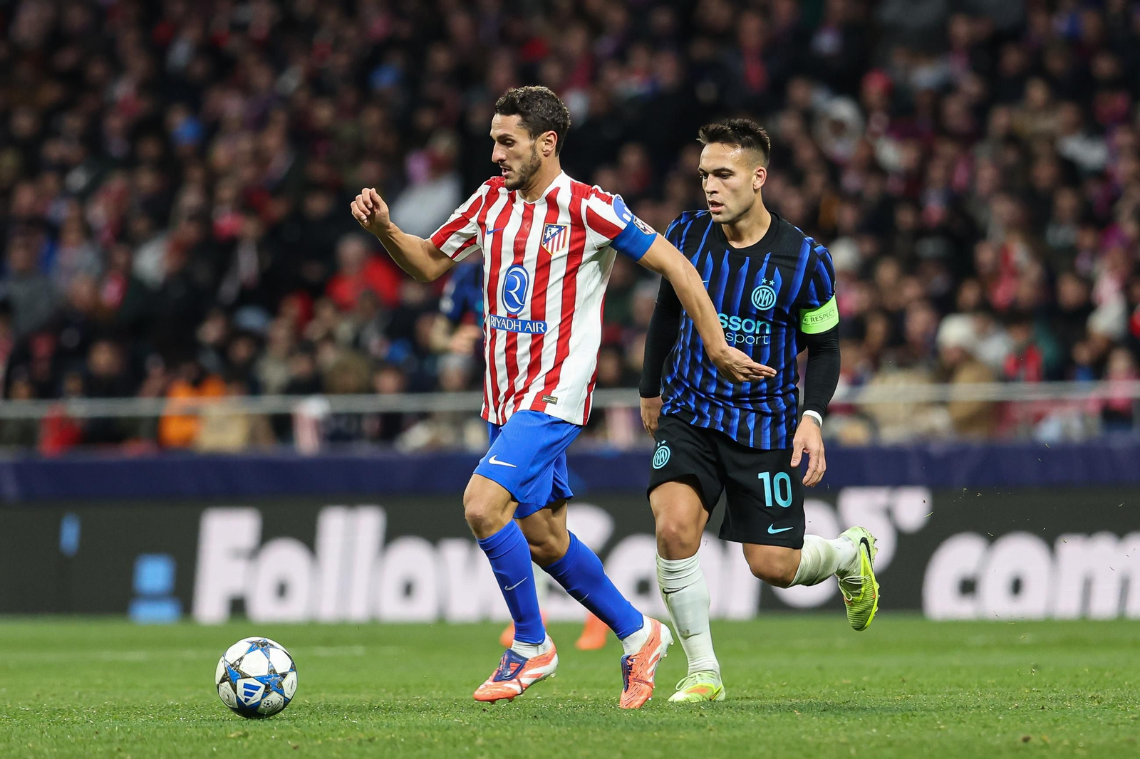 Las fotos del Atlético de Madrid-Inter
