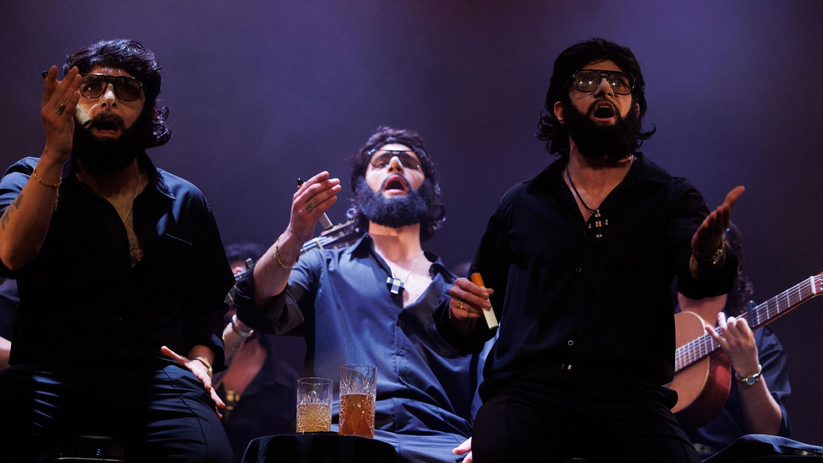 La chirigota 'Los calaítas', en 2025.