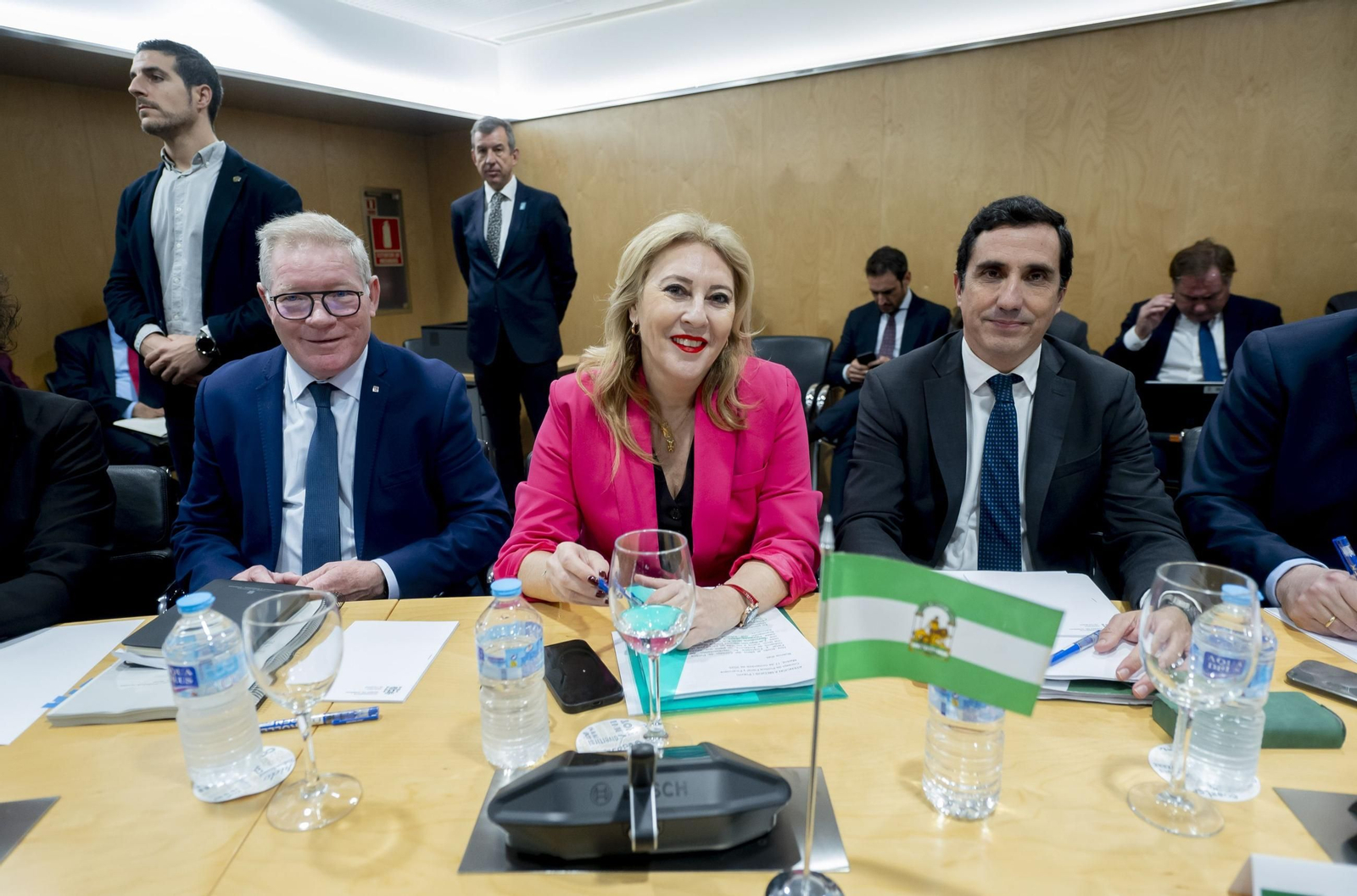 Carolina España encabeza la delegación andaluza en el  Consejo de Política Fiscal y Financiera.