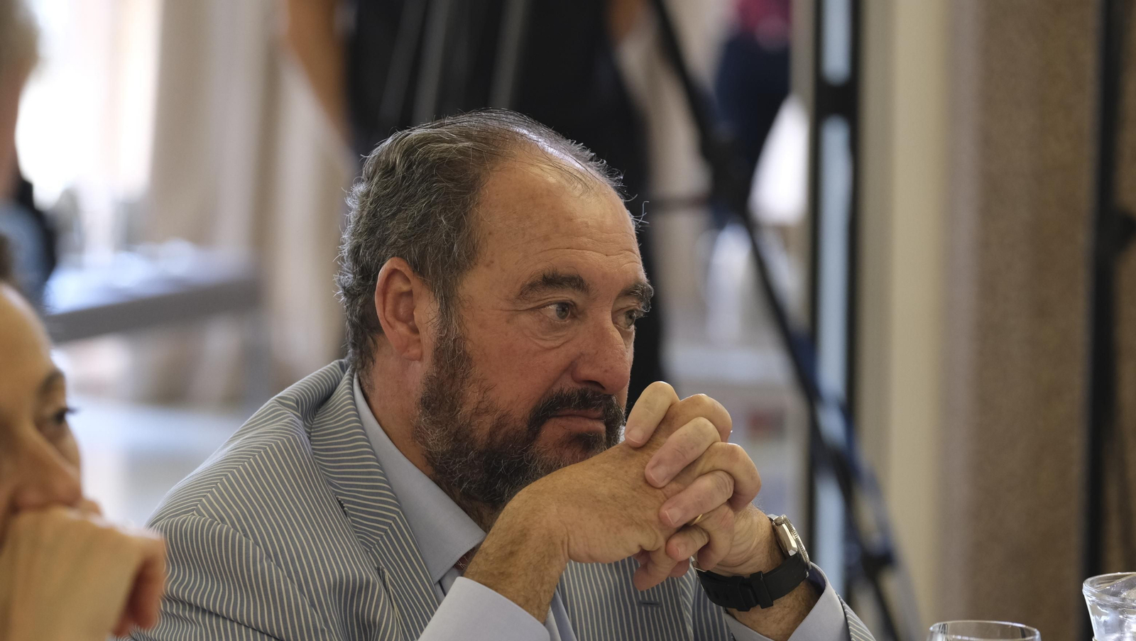 Imágenes del desayuno coloquio de Diario de Almeria y Hidralia.