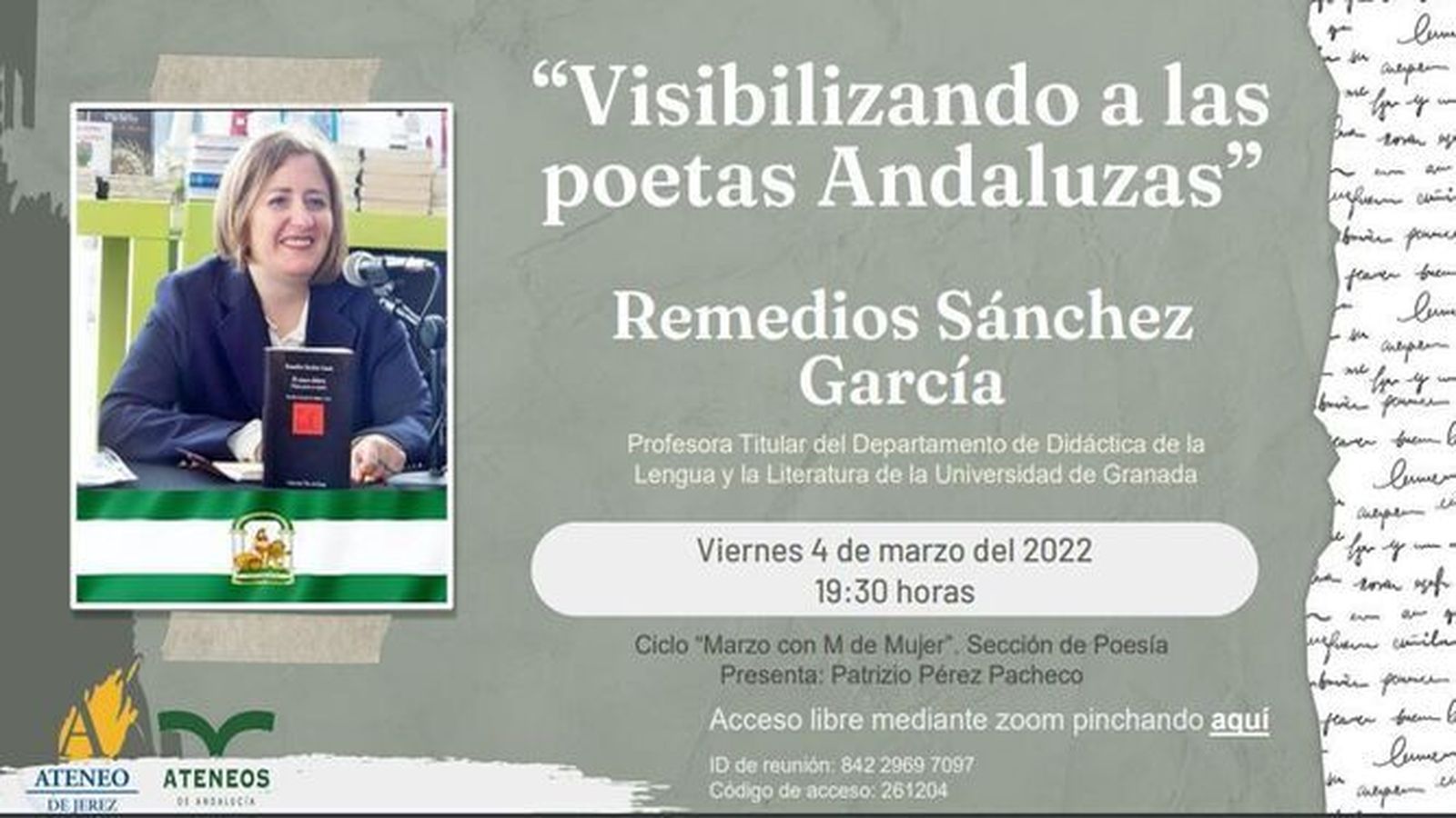 Poesía en el Ateneo de Jerez