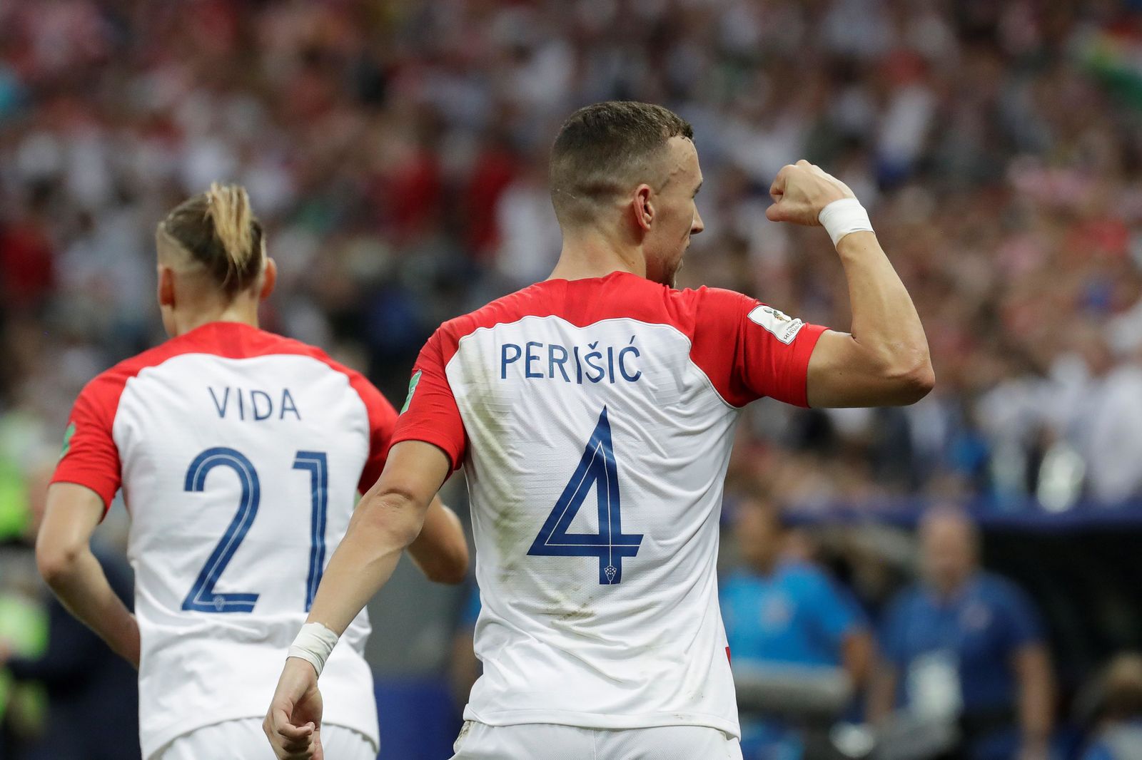 El Francia-Croacia de la final del Mundial de Rusia, en imágenes