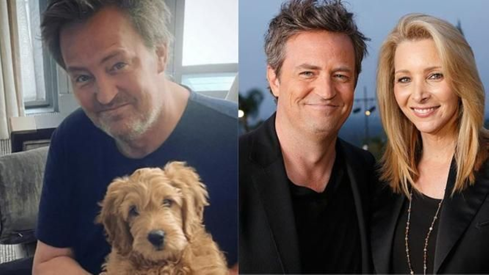 Lisa Kudrow, Phoebe en Friends, se plantea adoptar al perro de Matthew Perry tras la muerte del actor