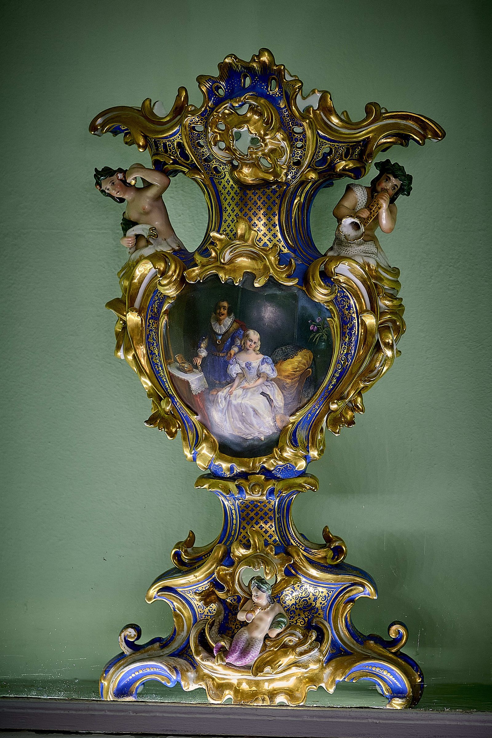 Interior de la finca en Antonio López 7.