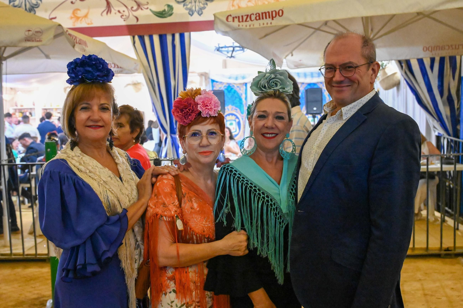 Imágenes del ambiente del ambiente de la noche del sábado en la Feria de Otoño y del Caballo 2025 de Huelva