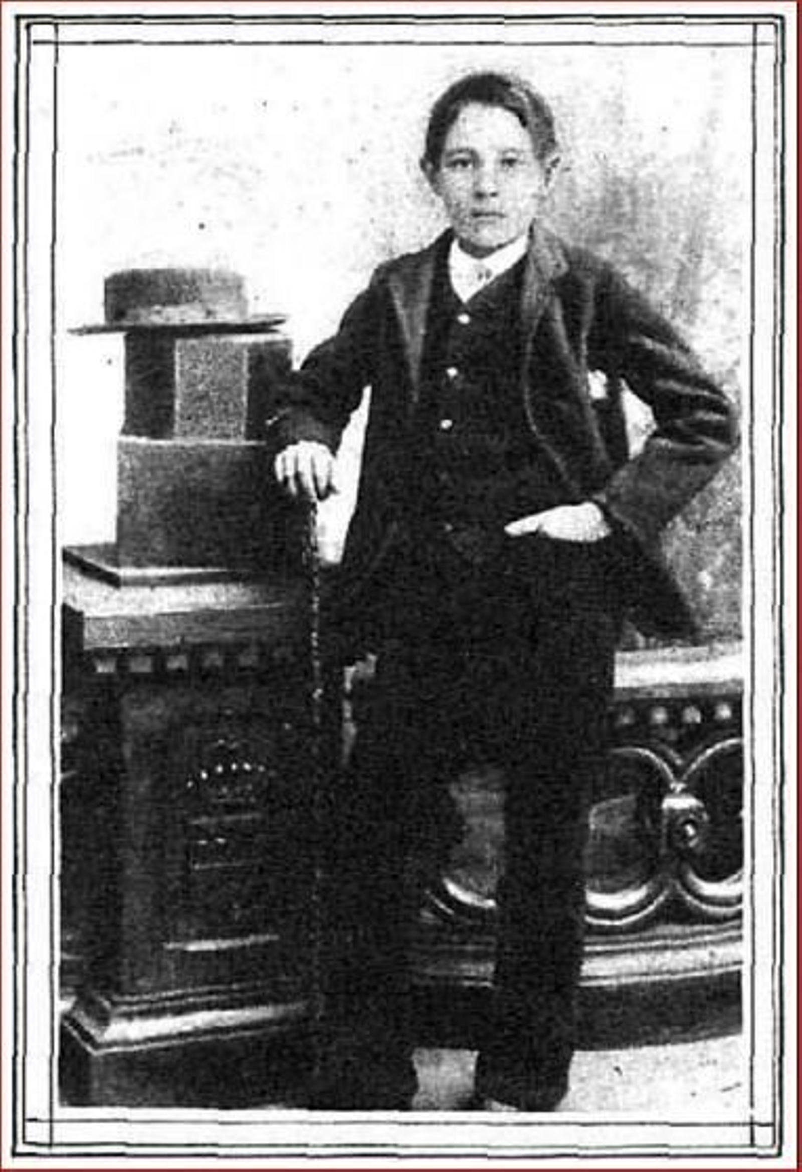 [1] Antonio Pozo, cuando niño.