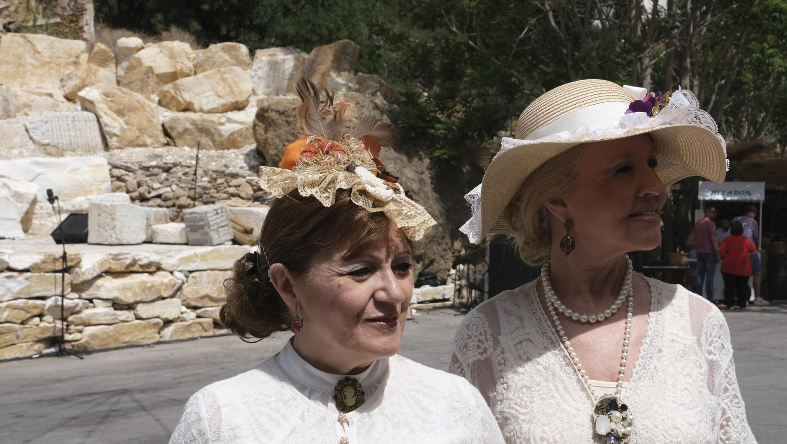 Imágenes de la recreación histórica Canteros y Caciques, en Macael