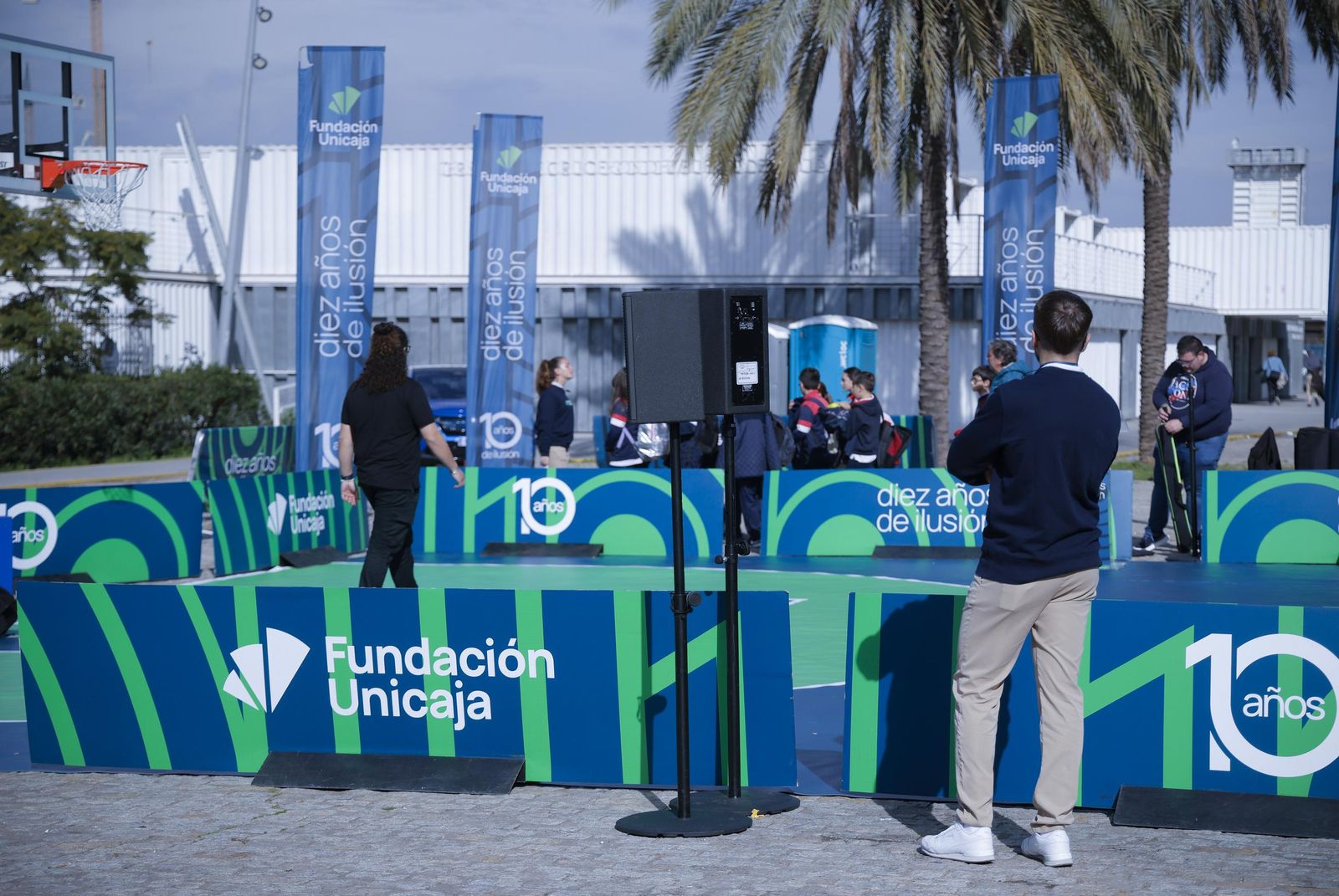 Las fotos de la gran cúpula de la Fundación Unicaja