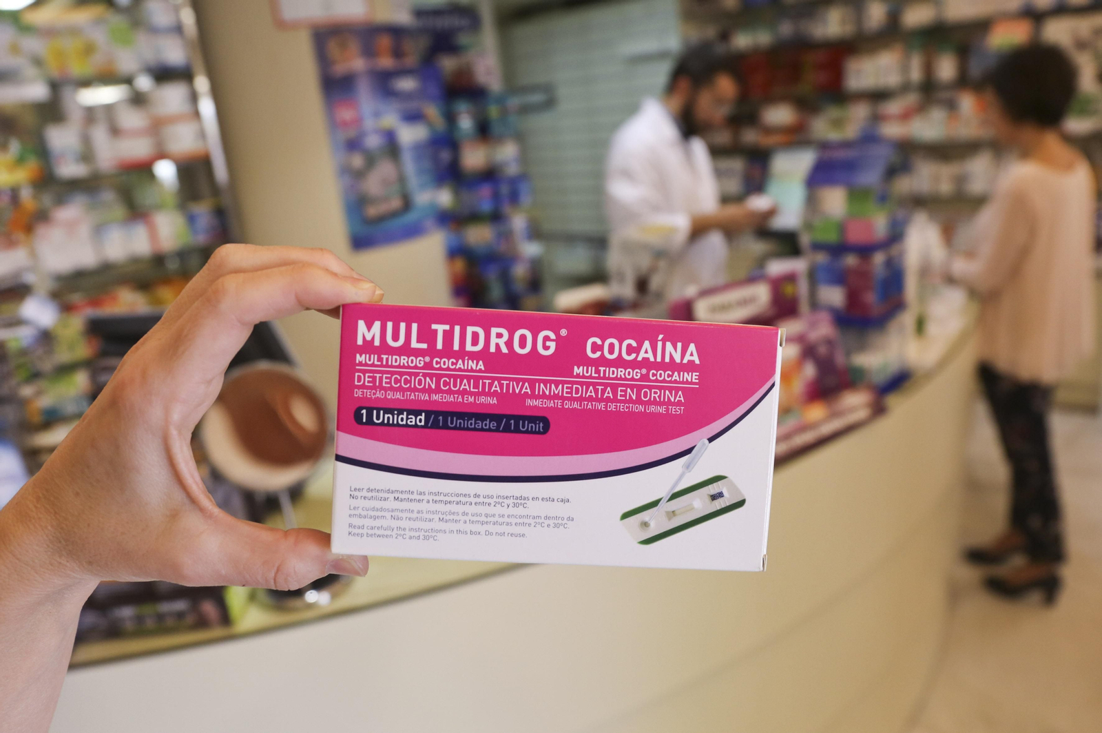 Uno de los test que se comercializan.