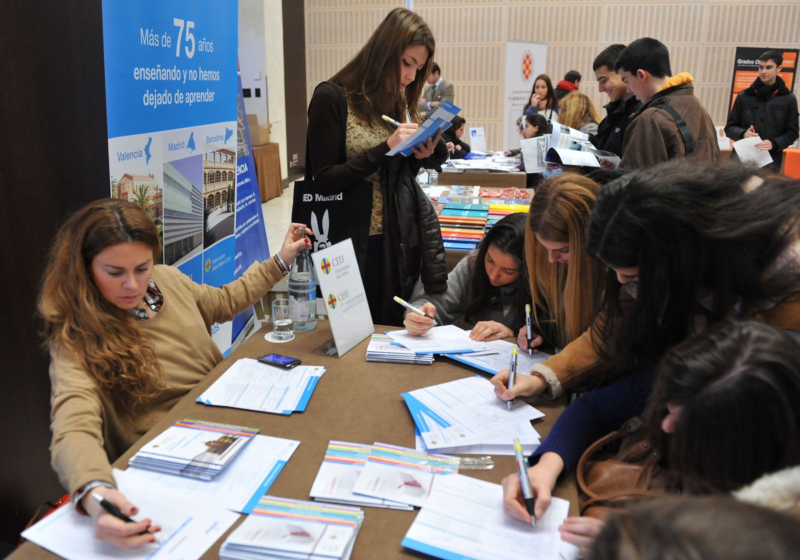 Edición pasada del Salón de Orientación Universitaria Unitour en Sevilla.