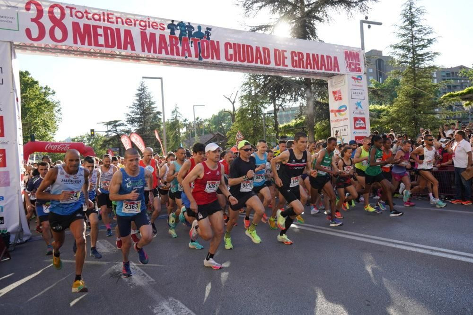 La Media Maratón de Granada, en imágenes