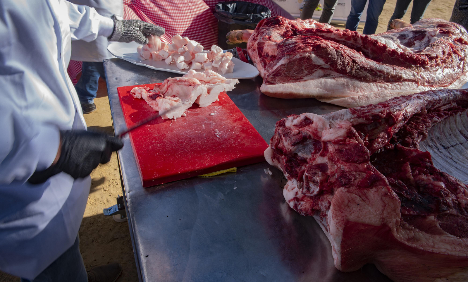 Un día de matanza en una finca sevillana