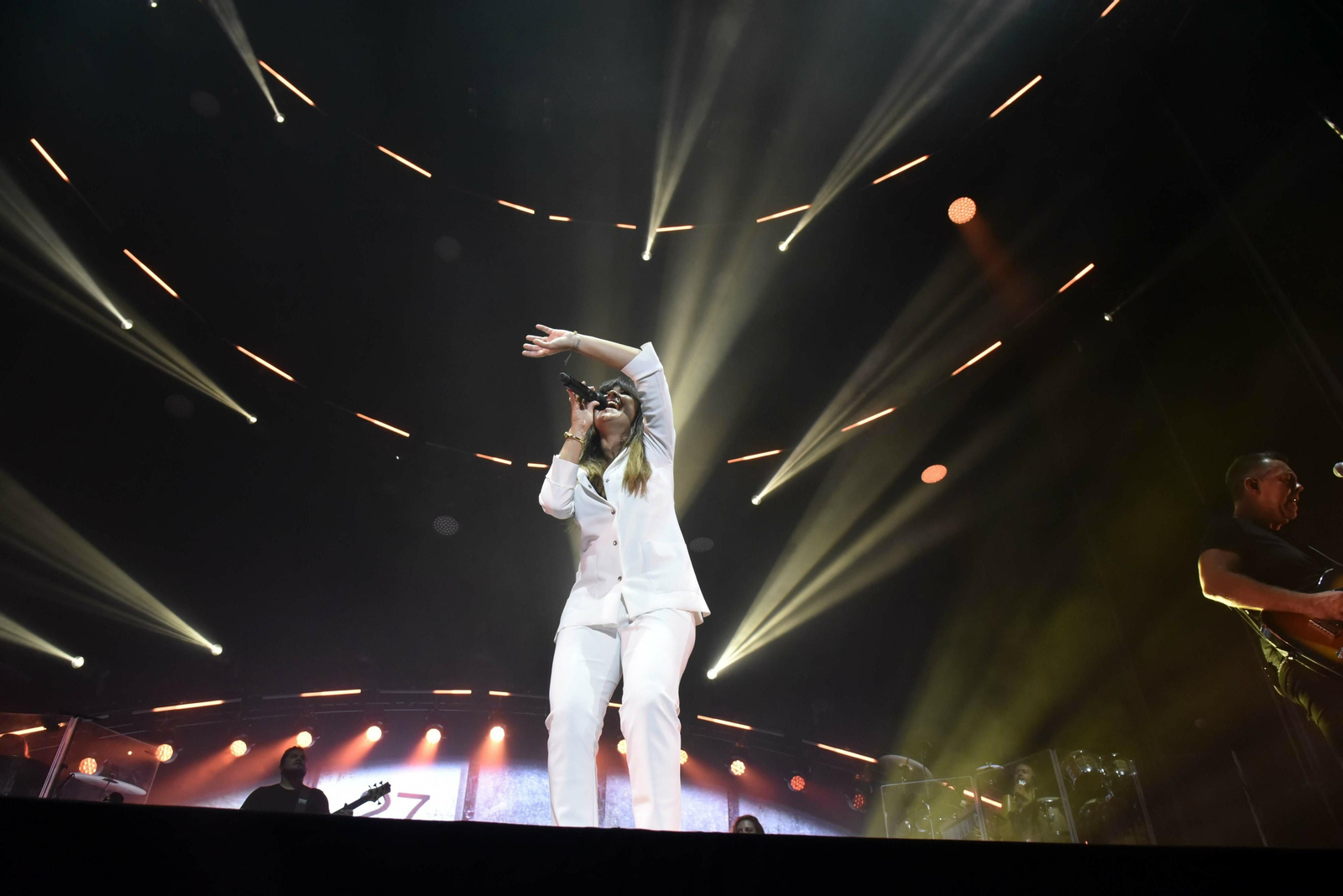 Vanesa Martín, durante el concierto.
