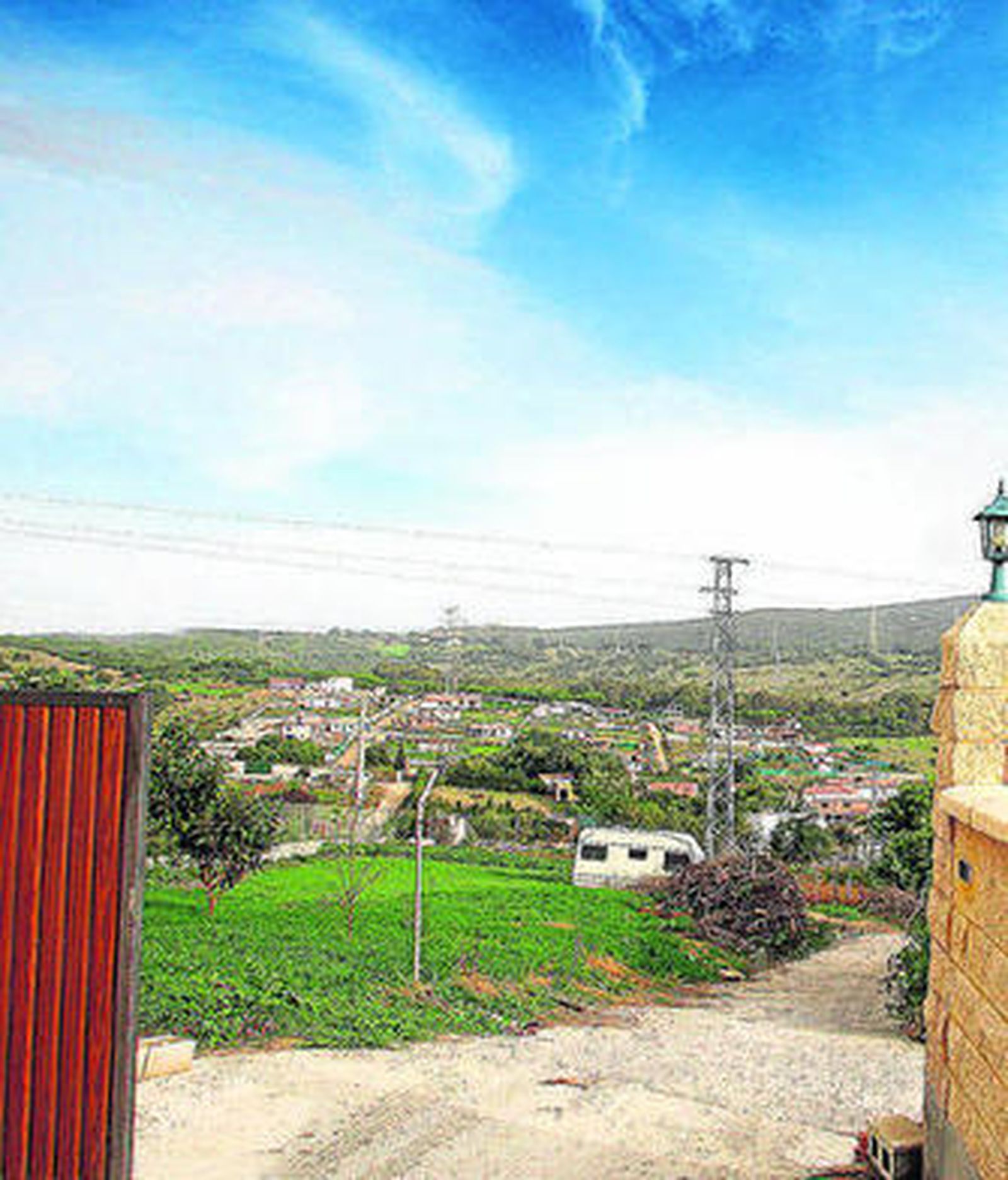 Imagen de viviendas en la zona del Albarracín, en San Roque.