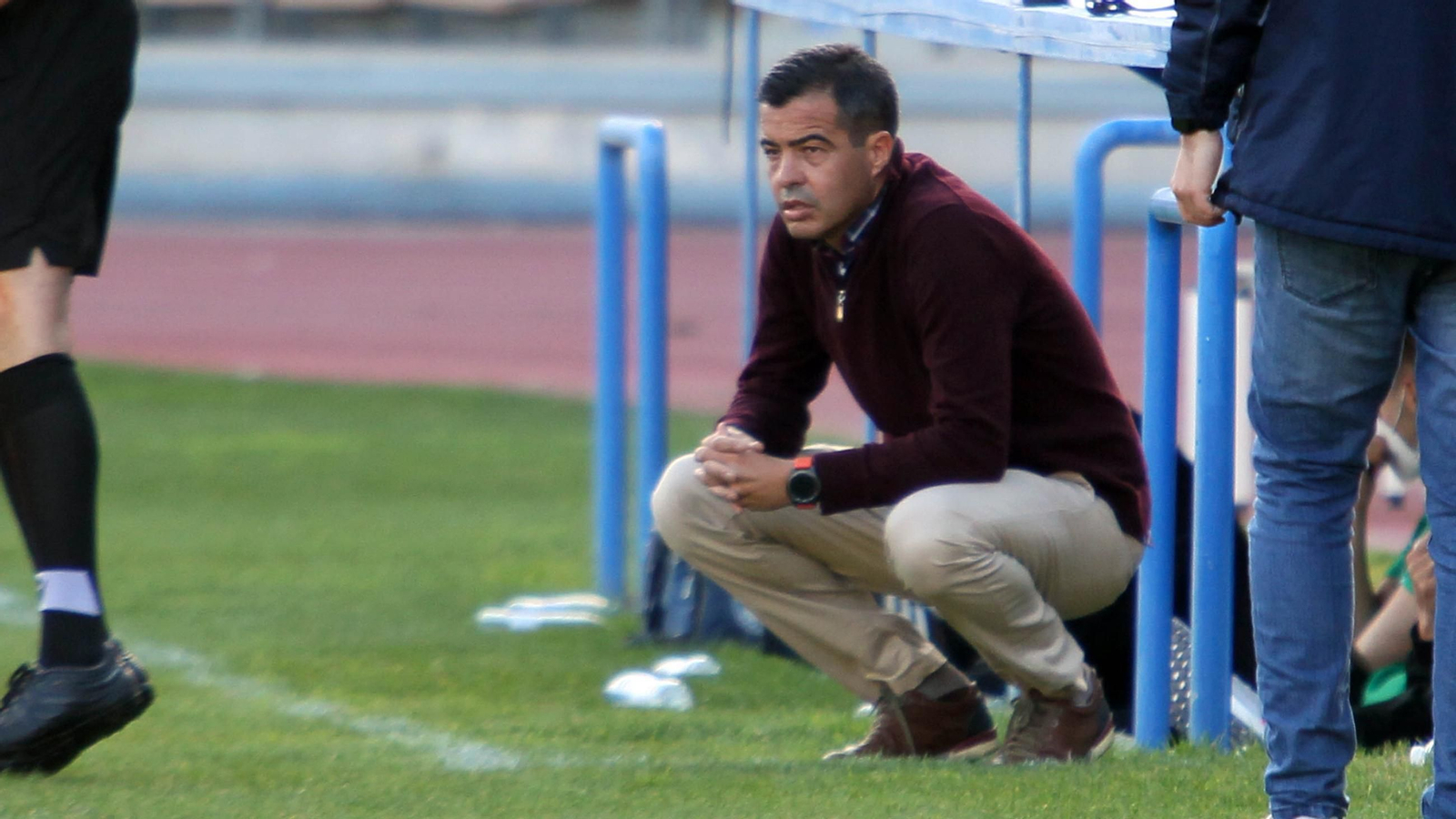 Pérez Herrera, el técnico con más partidos en el banquillo azulino.