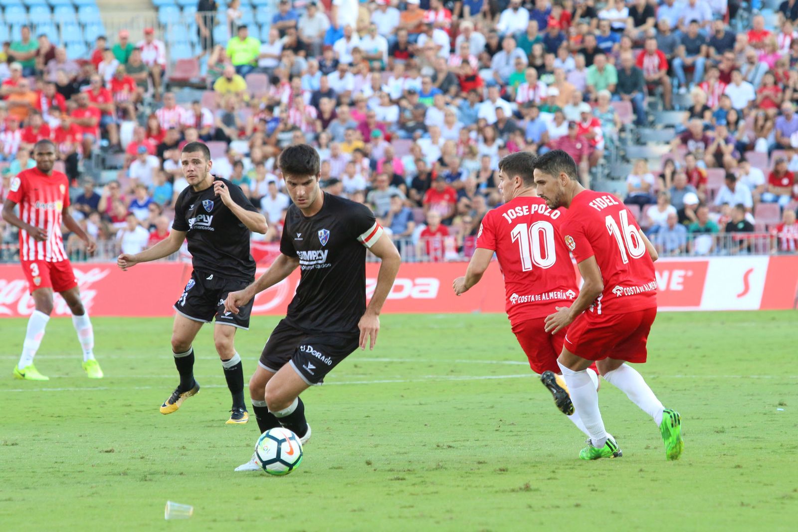 Las imágenes del Almería-Huesca
