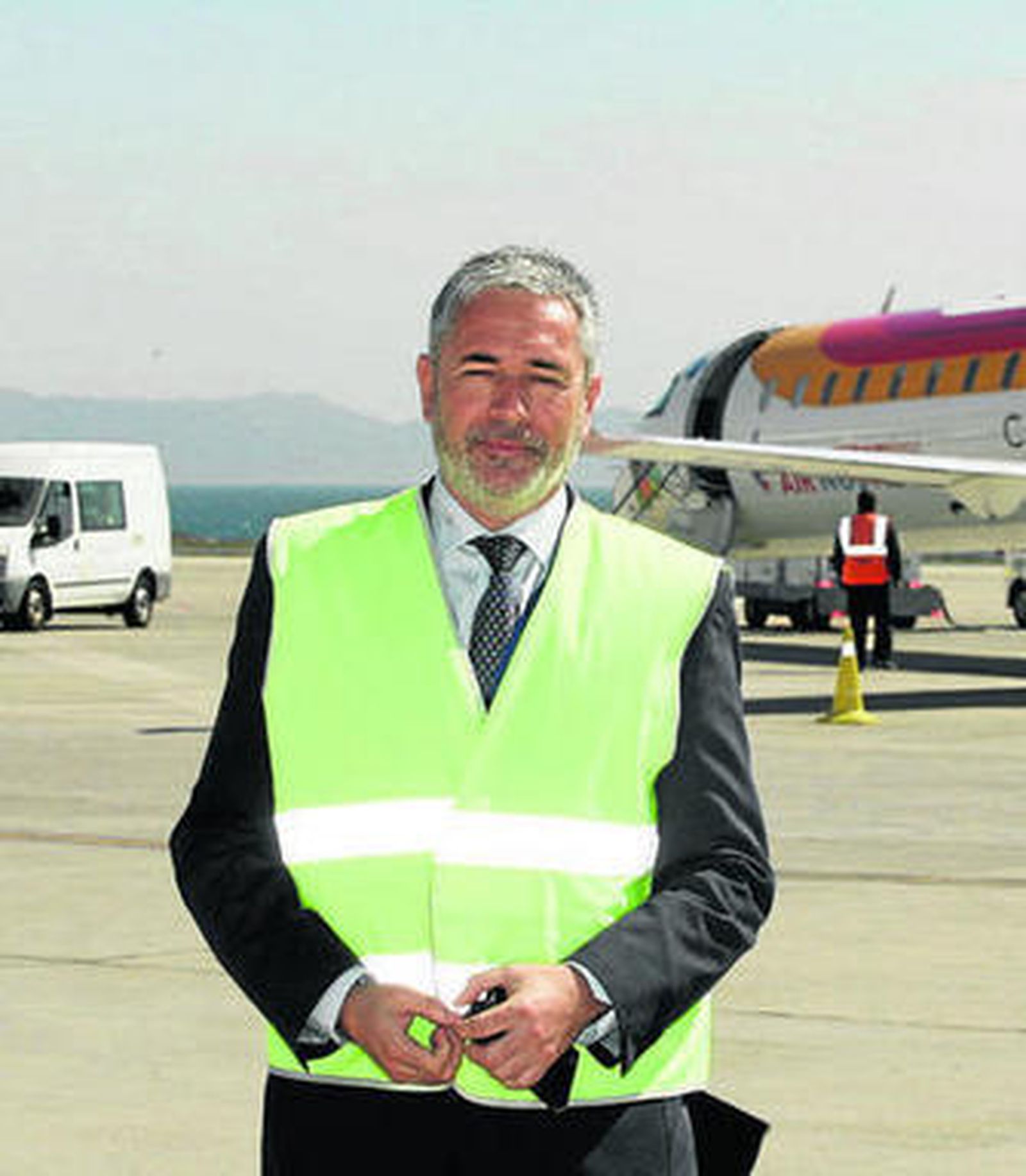 Pablo Lázaro, director del Aeropuerto de Almería.