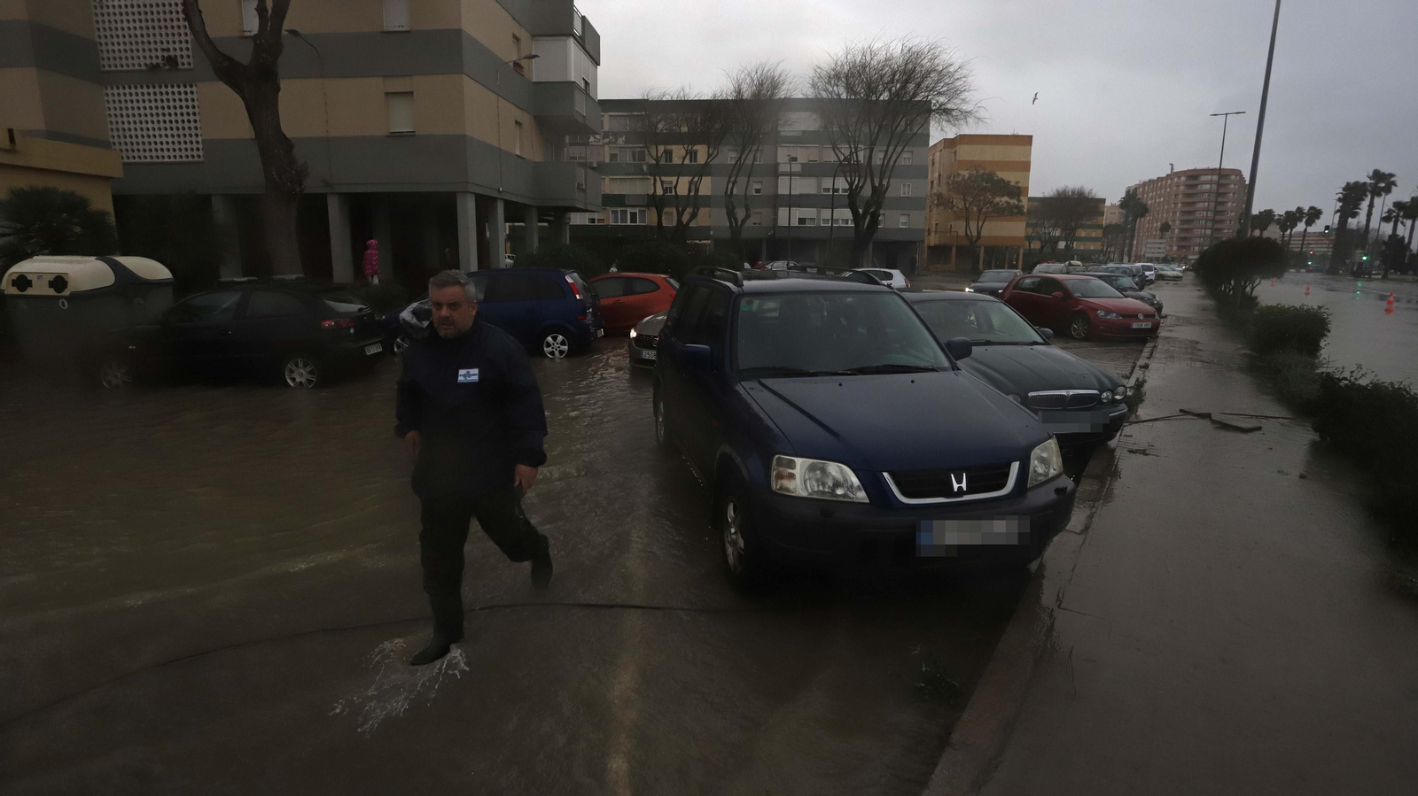 Fotos de los destrozos del temporal de levante en La Línea