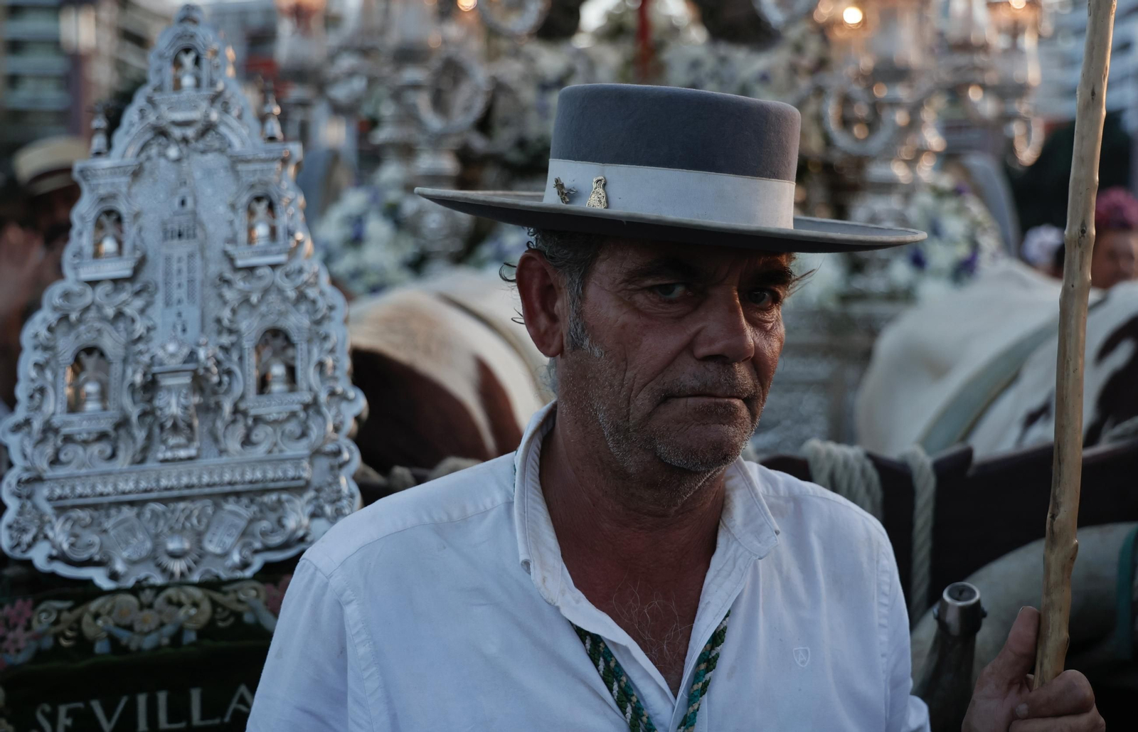 Las fotos del regreso de la Hermandad del Rocío de Sevilla