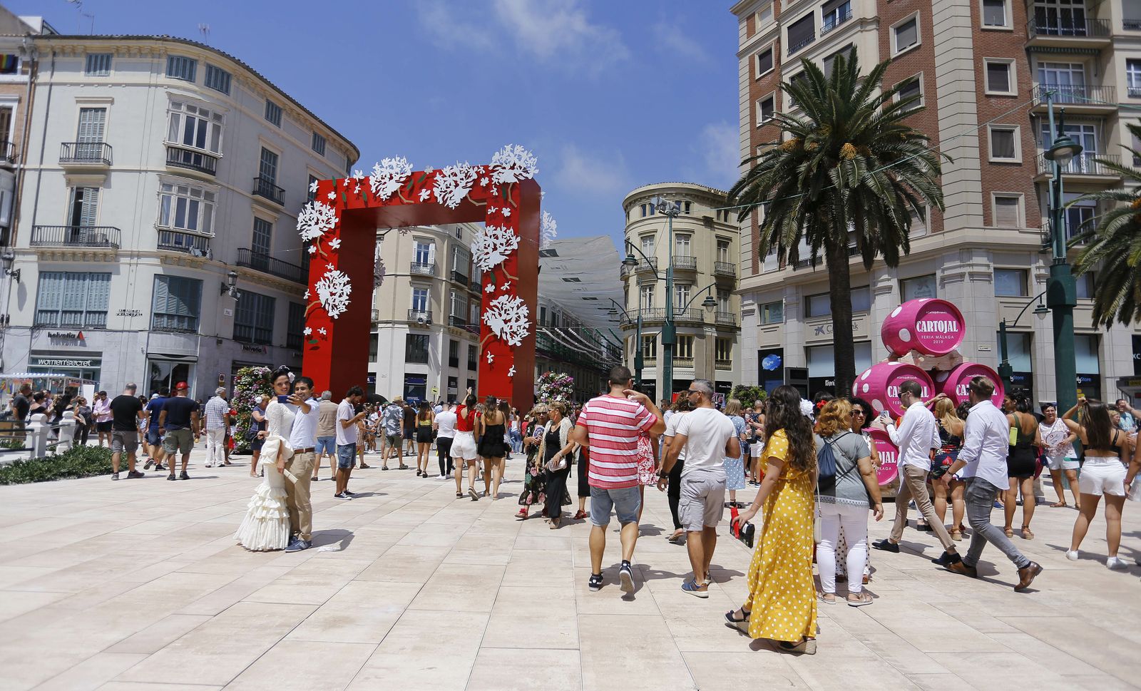 Fotos del tercer día de Feria de Málaga en el Centro
