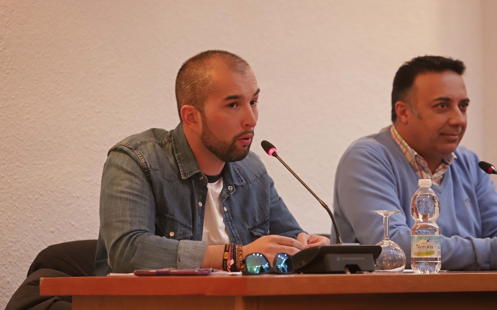 Rubén Castillo, durante un Pleno.