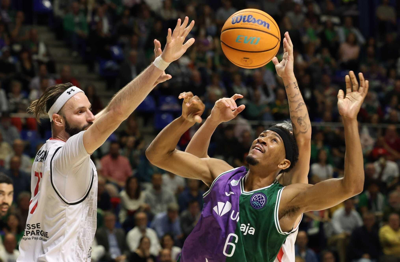 El Unicaja-Cholet Basket, en imágenes