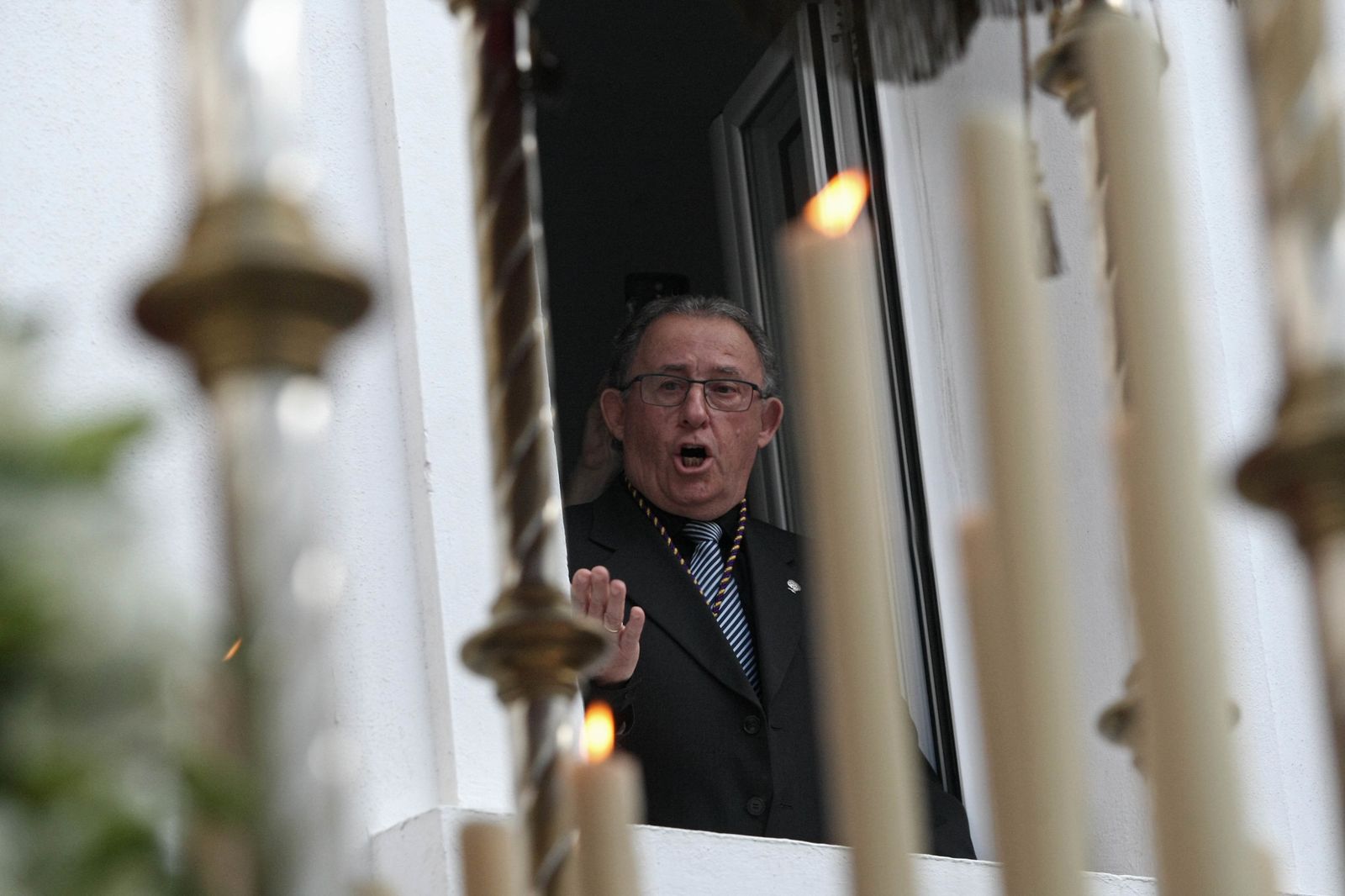 Nazareno y Paz, por las calles de Tarifa