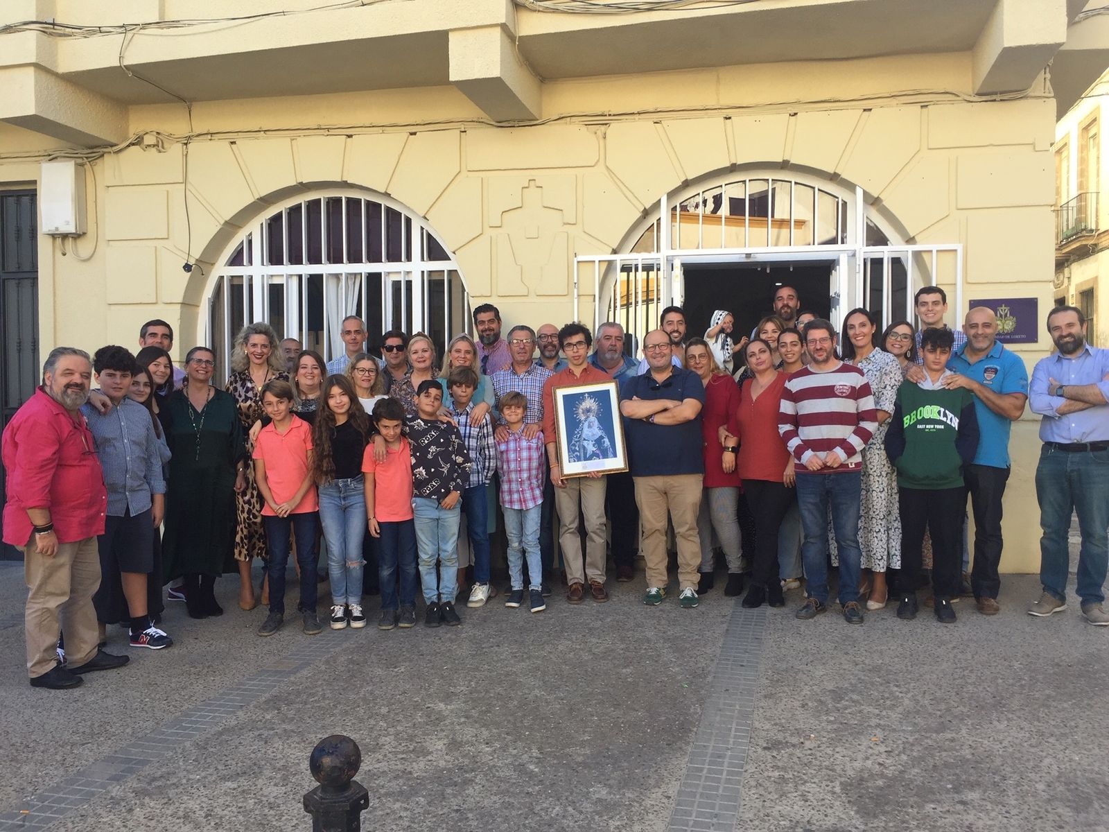 Convivencia en Loreto con la hermandad del Transporte
