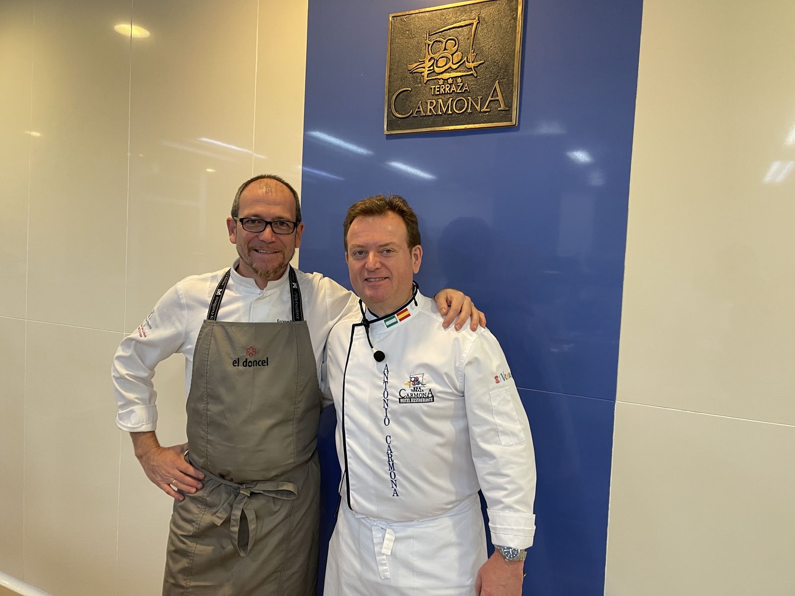 La primera faena de las jornadas del toro bravo en Terraza Carmona, en imágenes