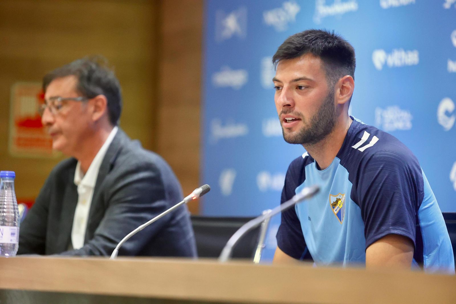 Roko Baturina, así luce el 9 del Málaga CF