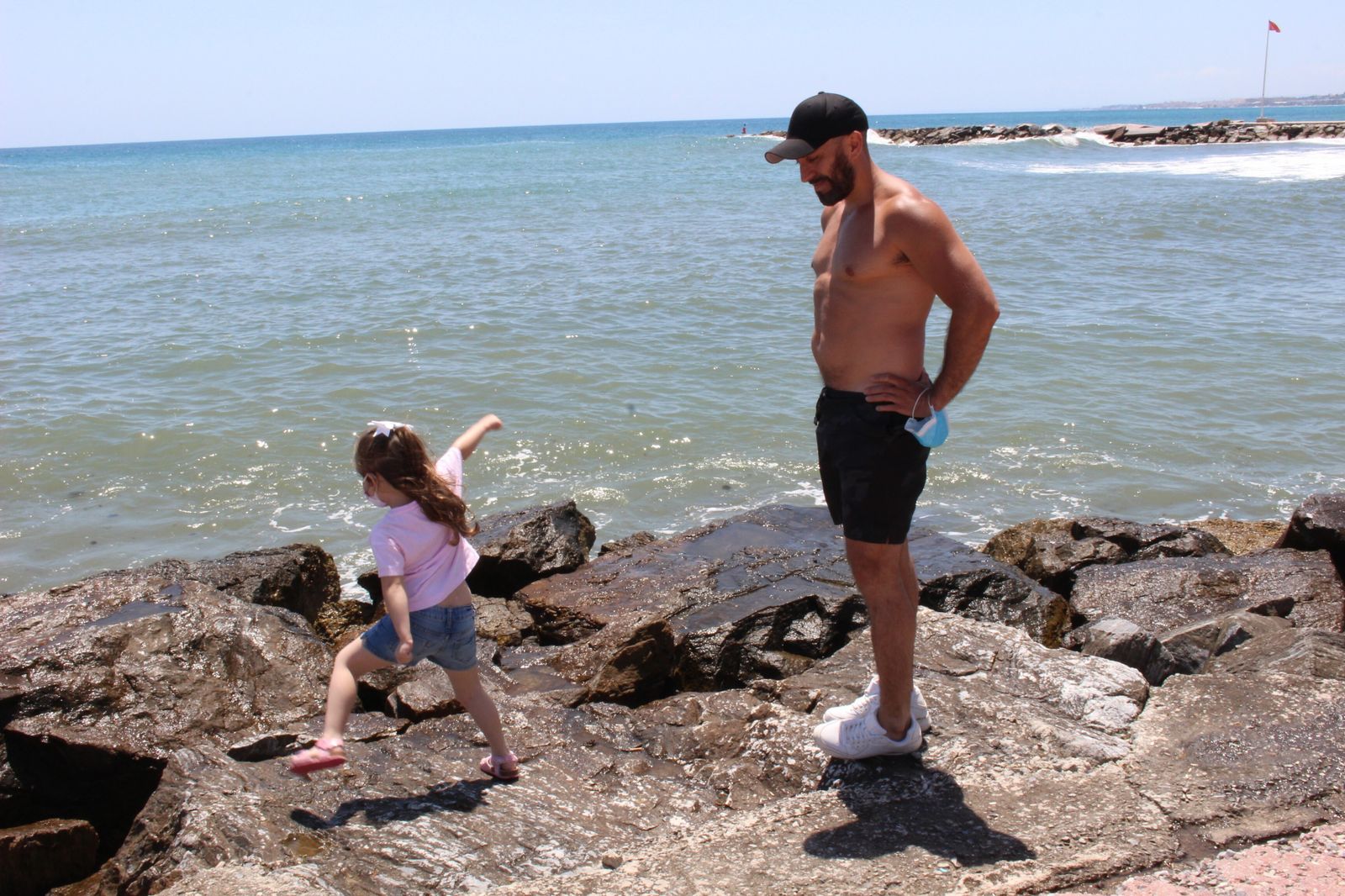 La playa de El Faro en Marbella en el camino hacia la fase 2 de la desescalada