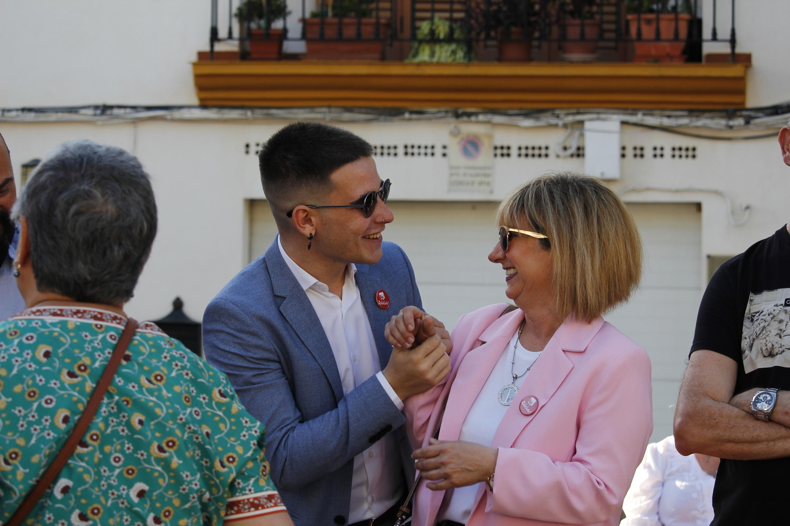 Fotos del inicio de campaña electoral en Algeciras