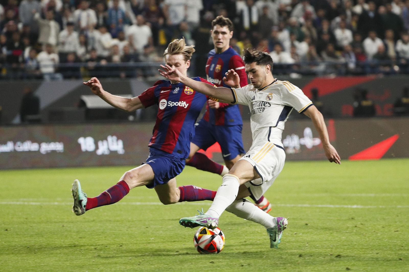 Las fotos del Real Madrid - Barcelona en la final de la Supercopa de España