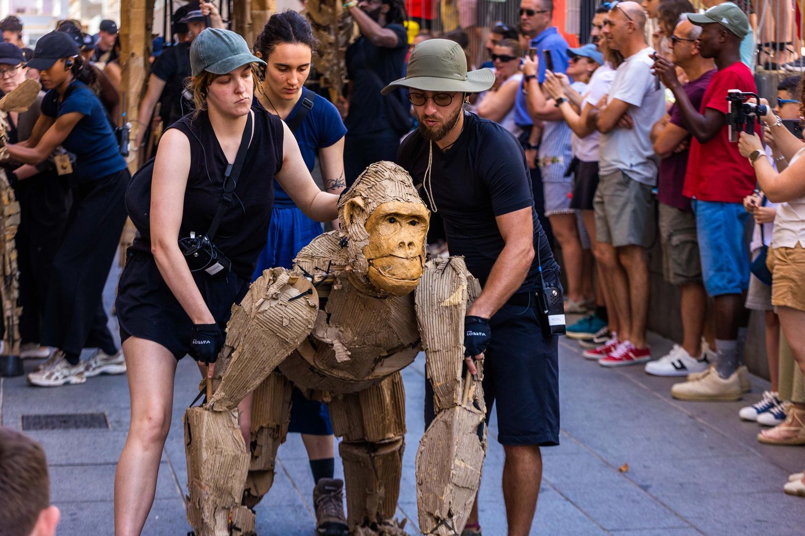Las imágenes de 'La estampida' en San Fernando
