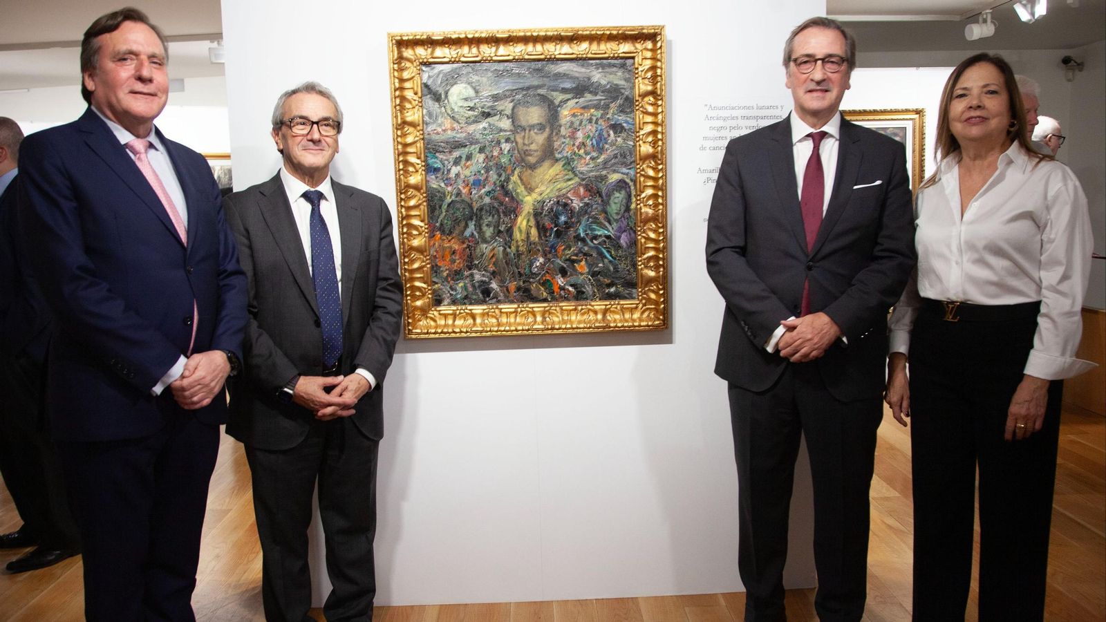 Fotografía de la inaguración 'Ochoa+Lorca Plástica Musical' 1