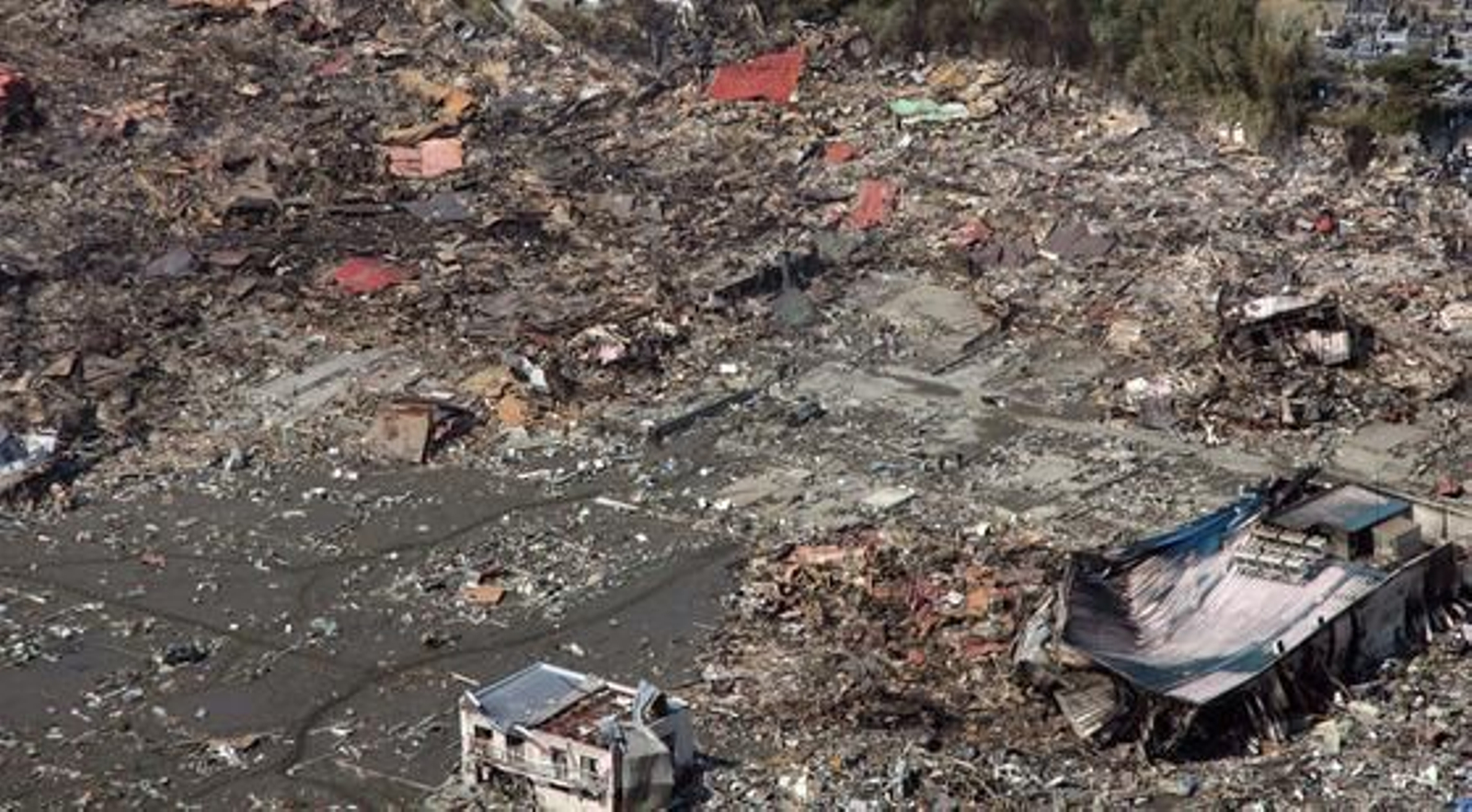 Vista aérea de Sendai tras la catástrofe

Foto: AFP