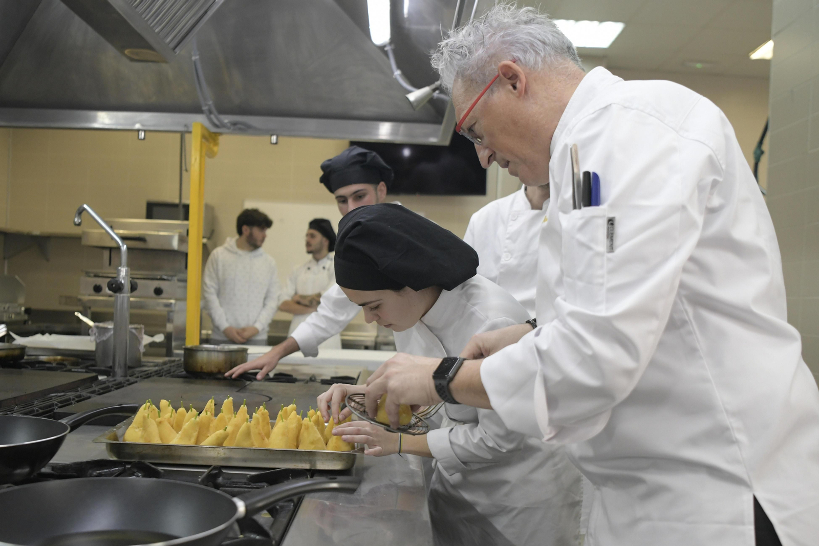 Clase en el Hurtado de Mendoza.