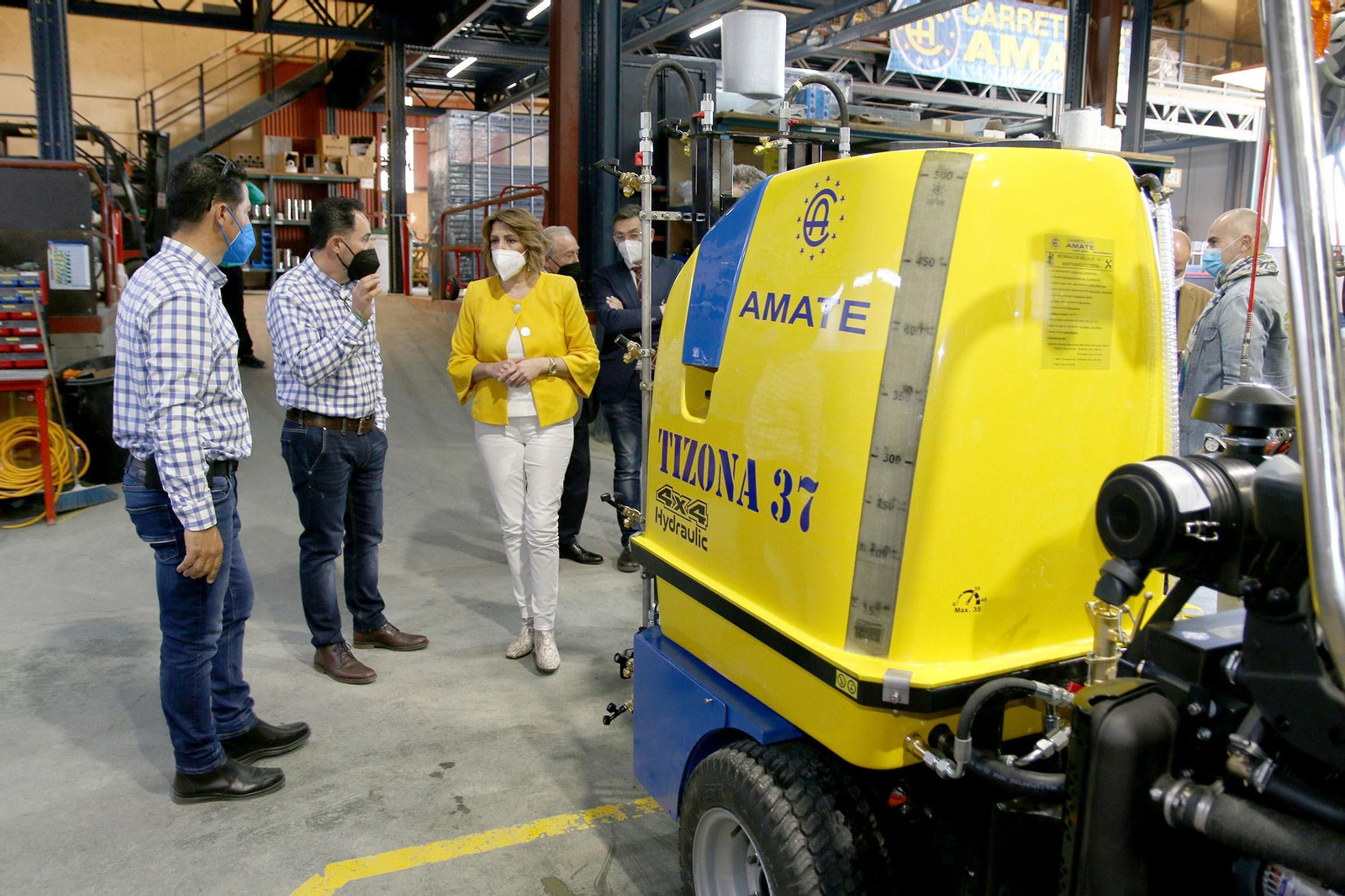 Fotogalería de la visita de Susana Díaz