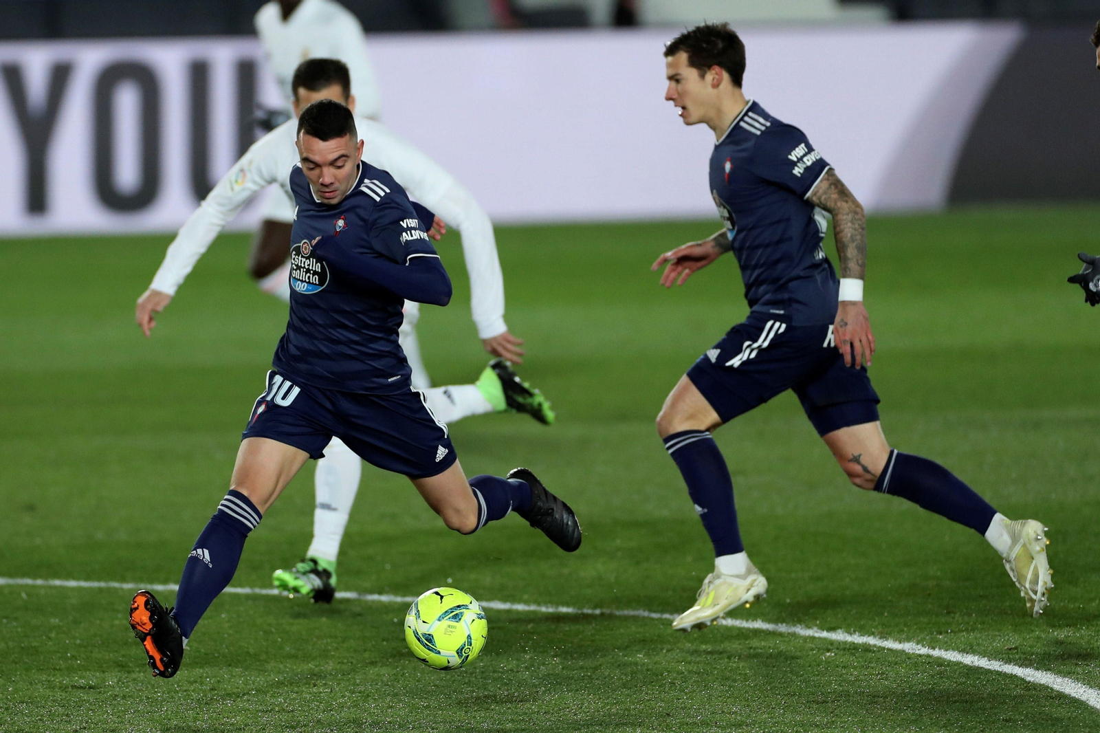 Aspas se lesionó a principios de año ante el Real Madrid.