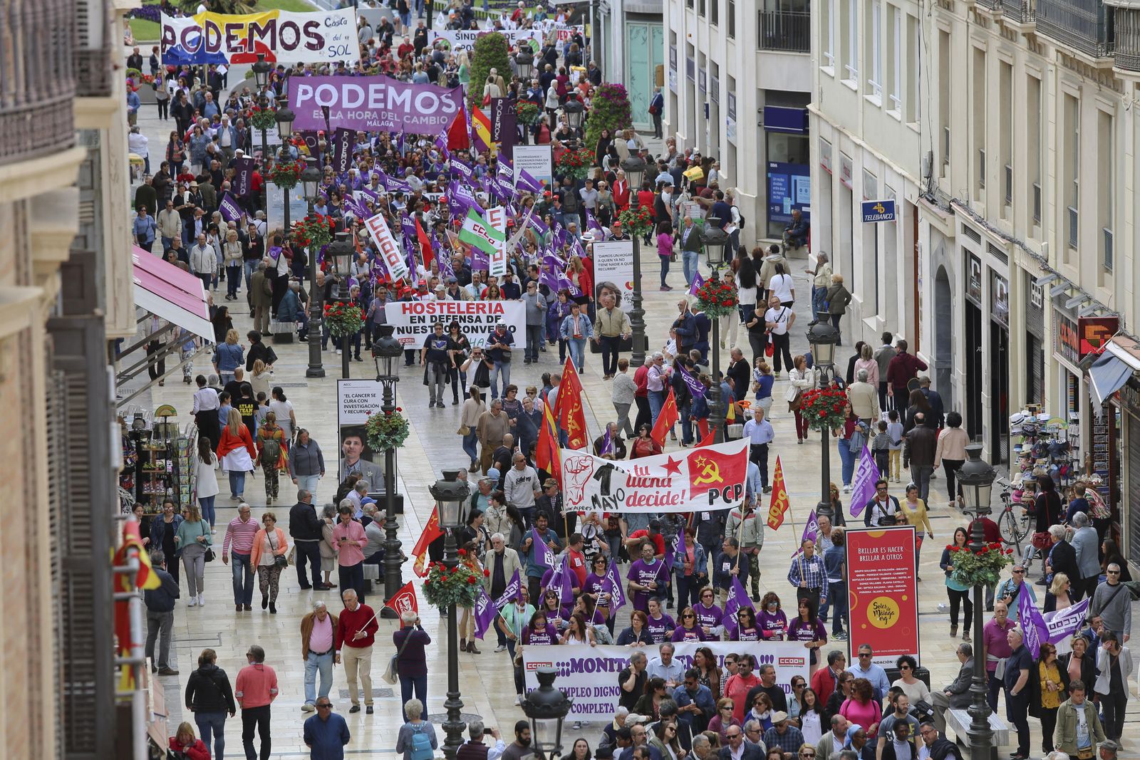 Manifestación del 1 de mayo