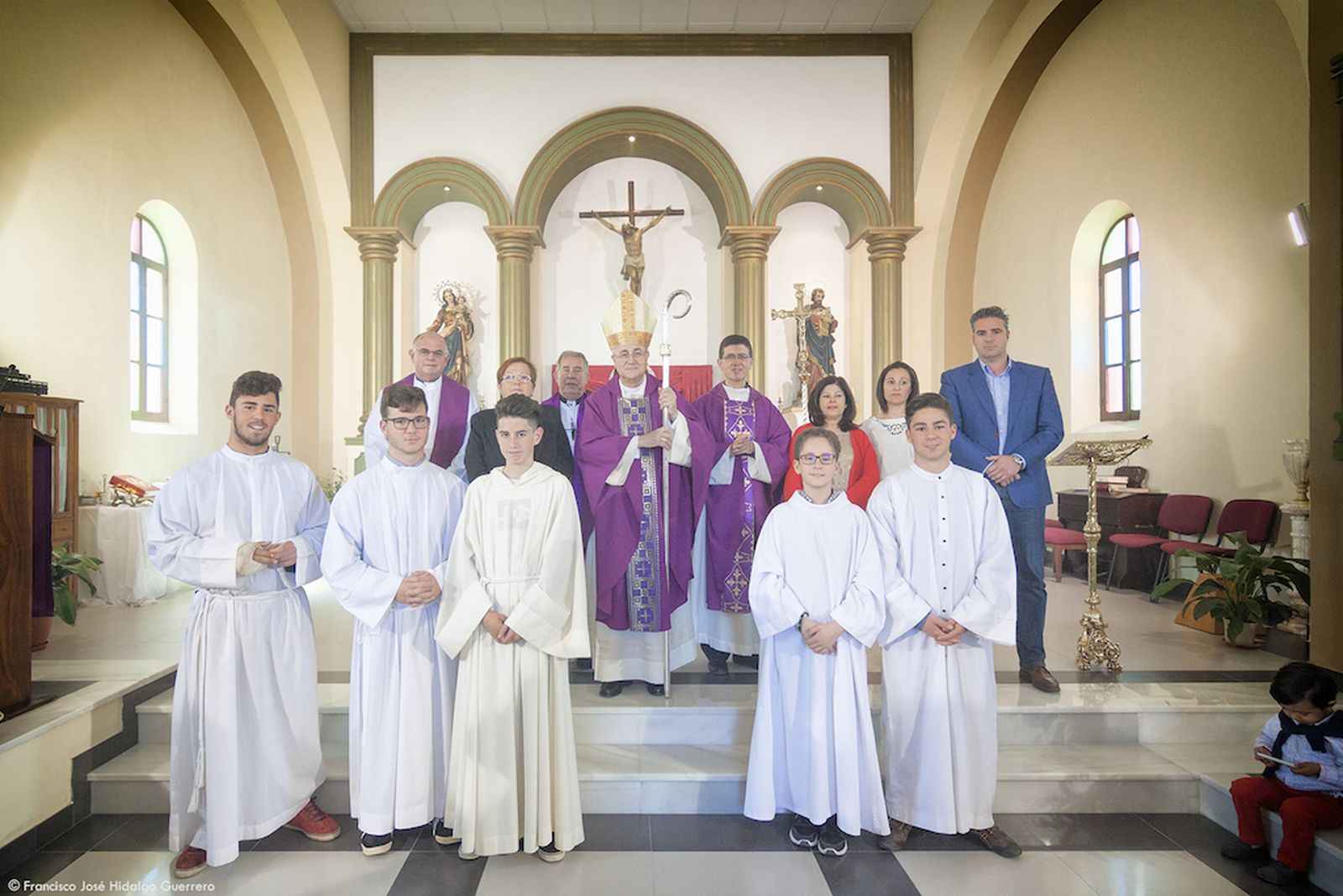 El obispo inaugura la recién restaurada parroquia de Rioja