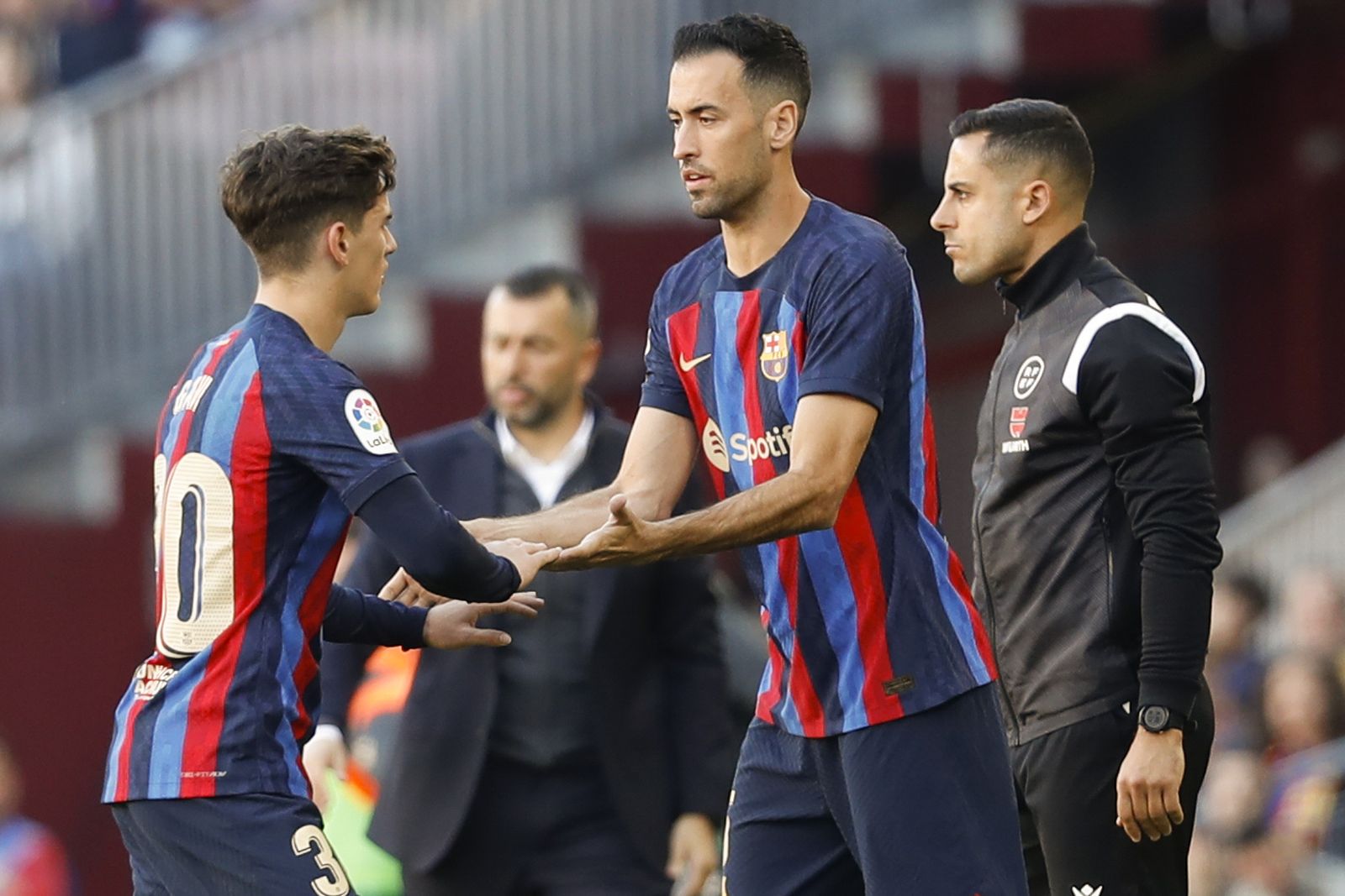 Las fotos del Barcelona - Espanyol