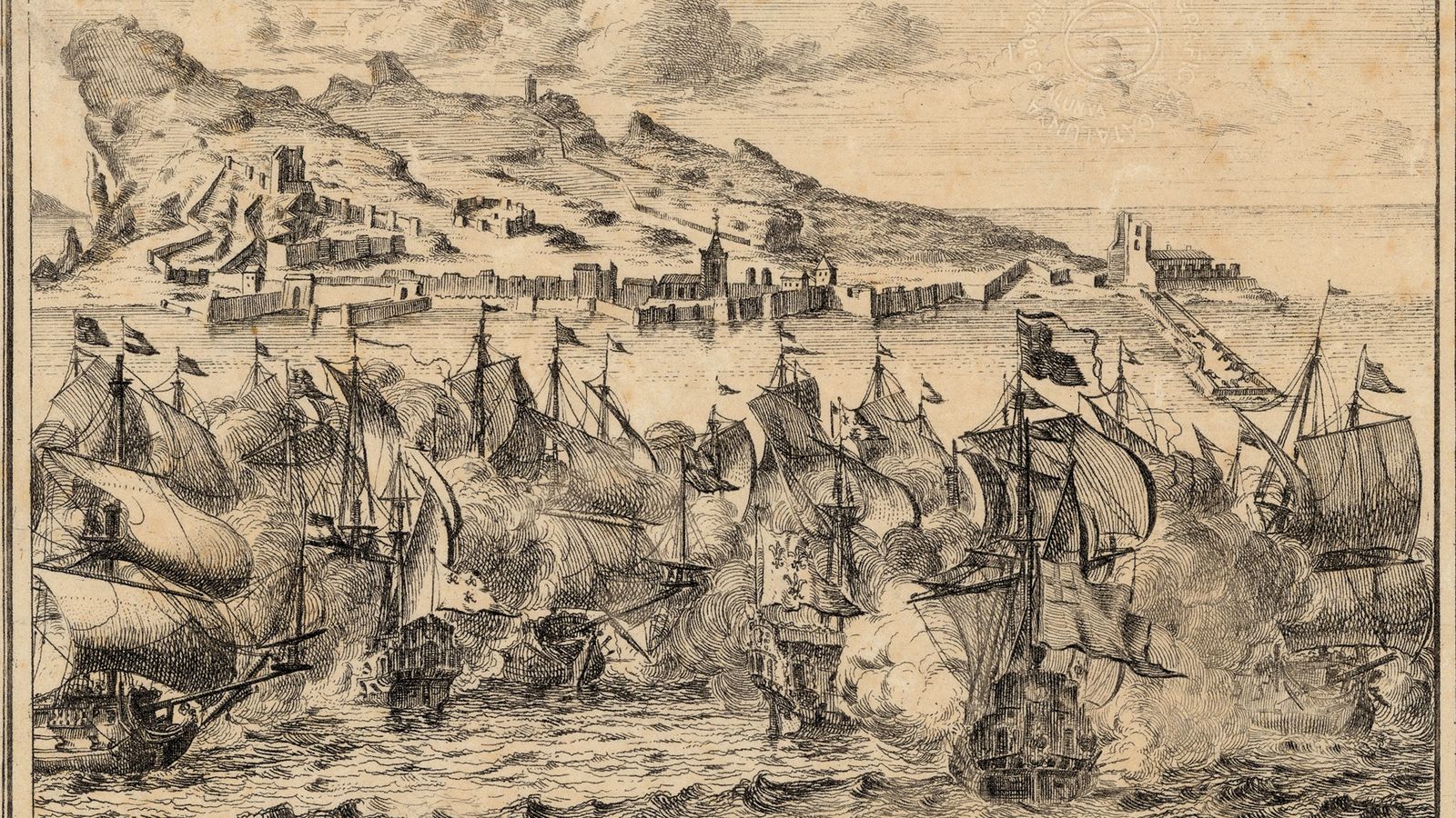 Las fuerzas hispano-francesas atacan Gibraltar en 1704-1705