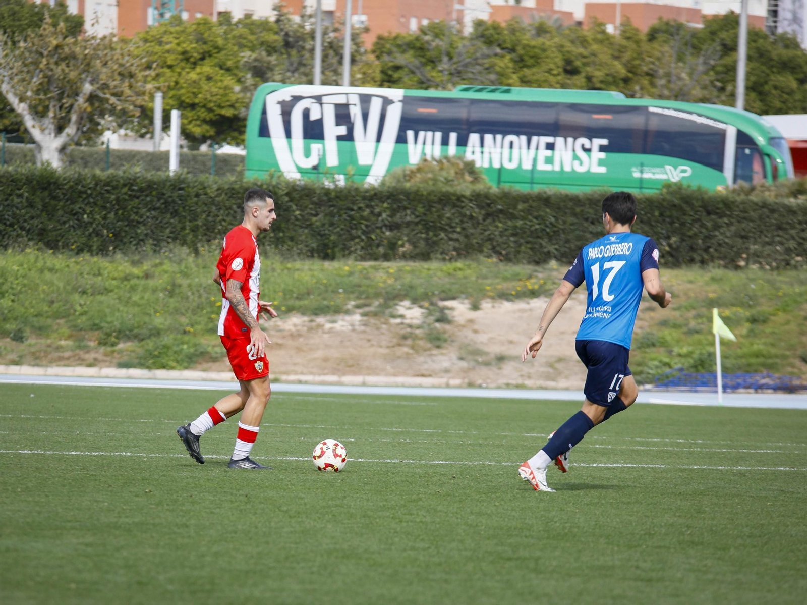 Imágenes del partido entre Almeria B contra Villanovense de segunda RFEF