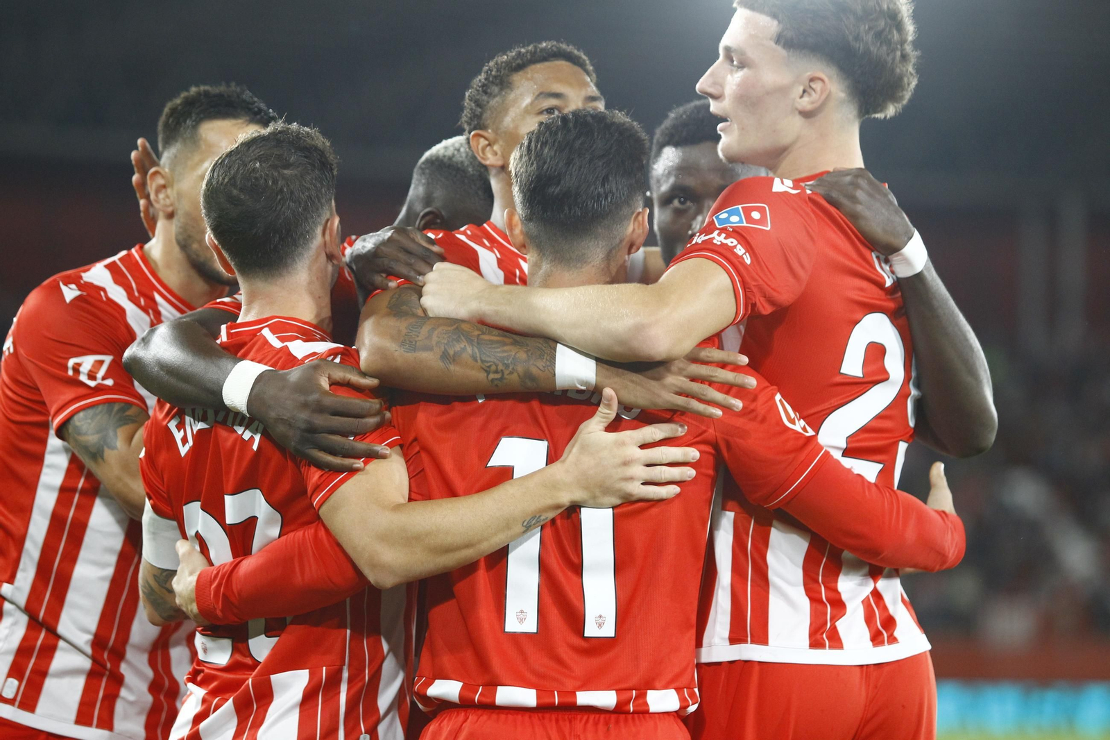 Las fotos del partido U.D. Almería - S.D. Eibar