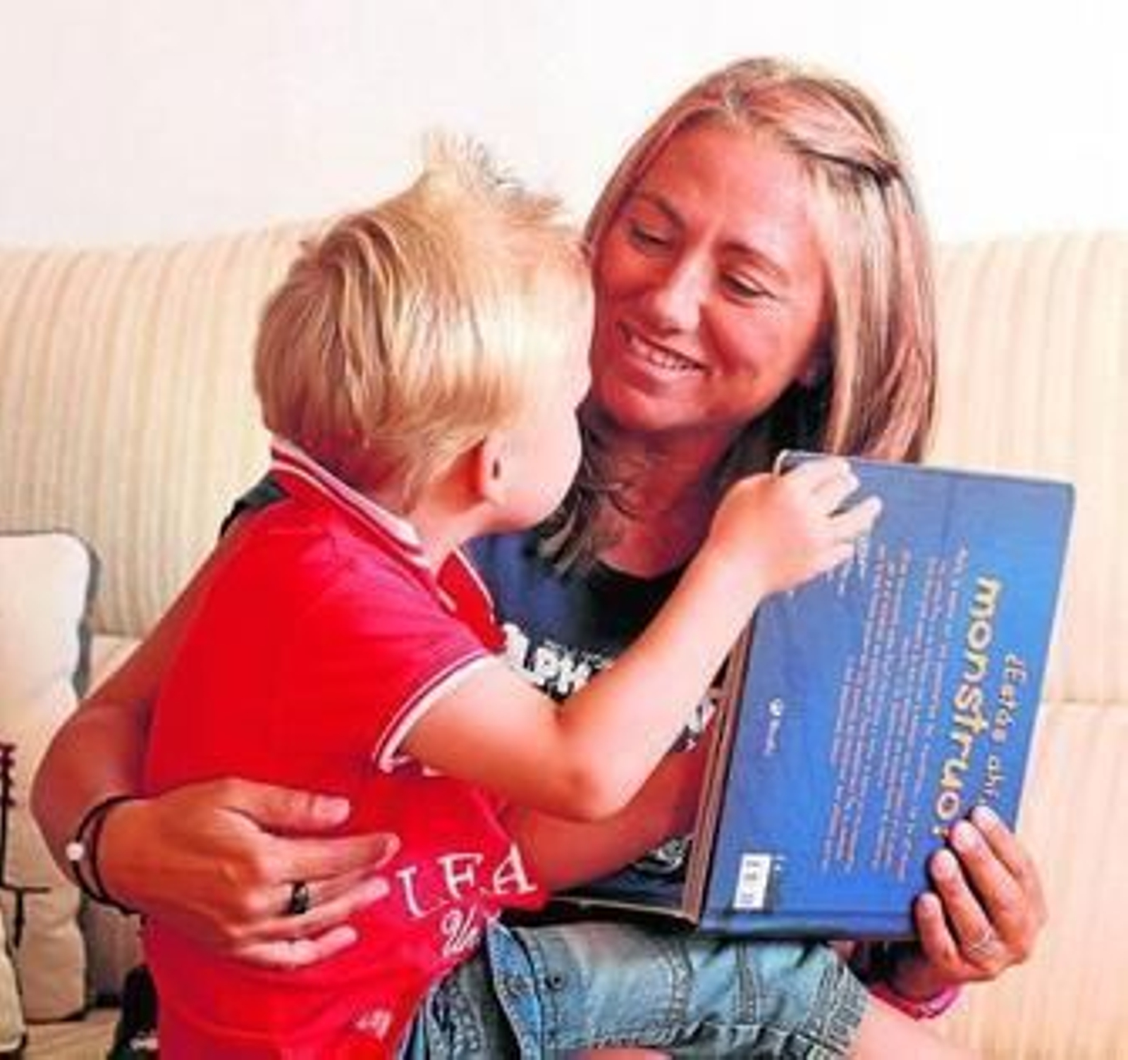 Tras más de cuatro años, María José Casín por fin pudo traer a Daniel a casa, en Sevilla.