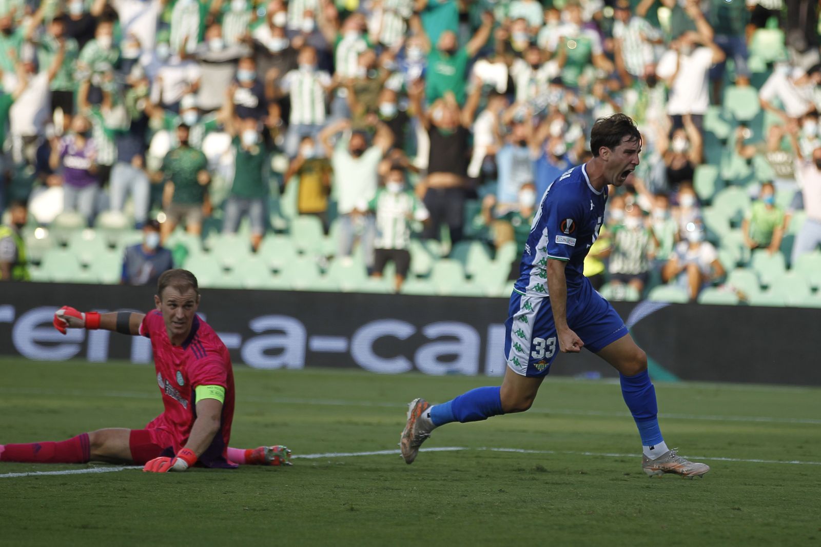 Las imágenes del Betis- Celtic