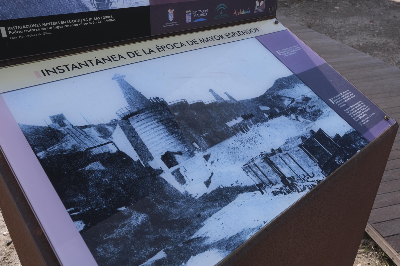 Fotogalería hornos de calcinación en Lucainena de las Torres.  Almería
