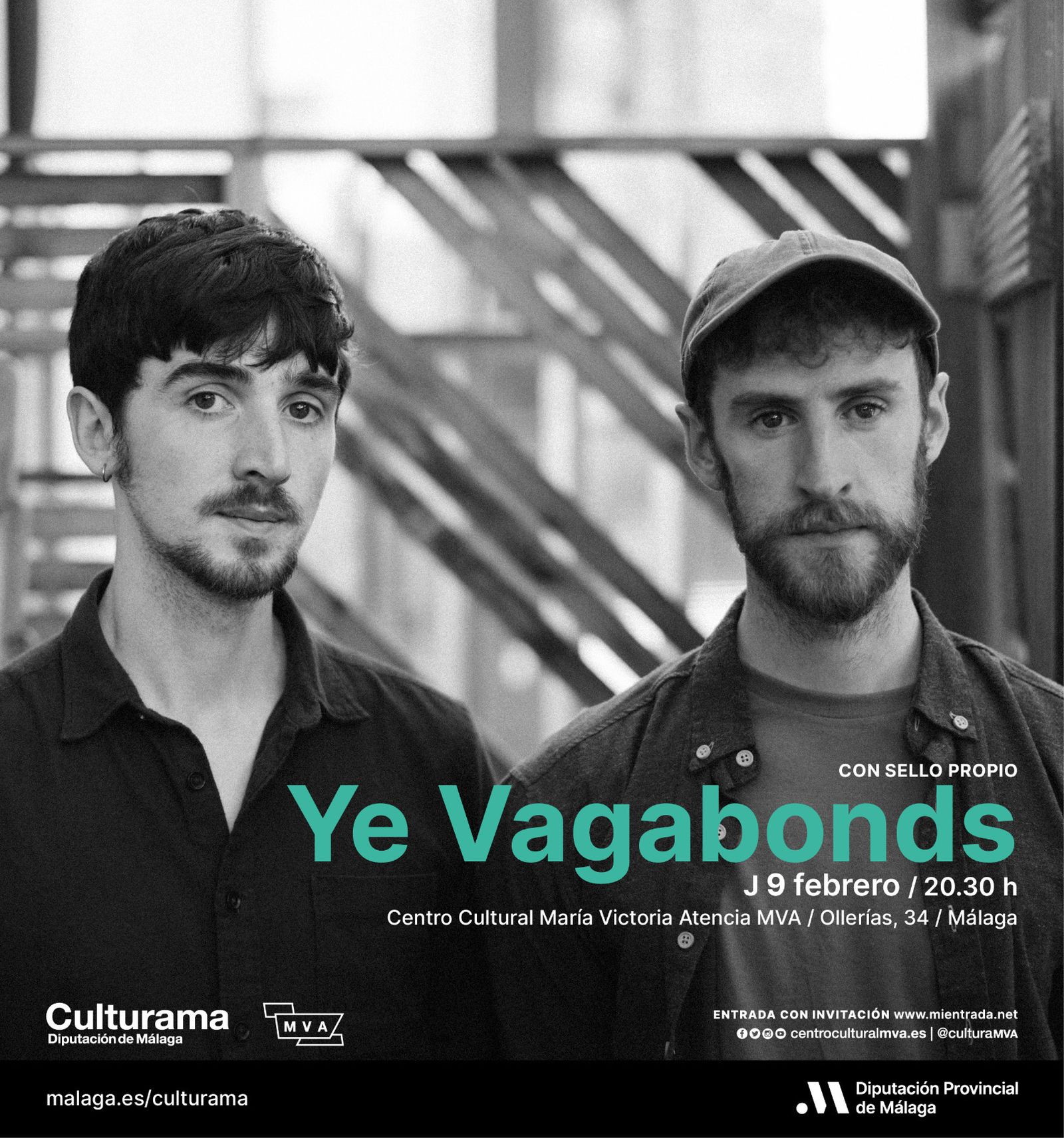 El dúo irlandés Ye Vagabonds.