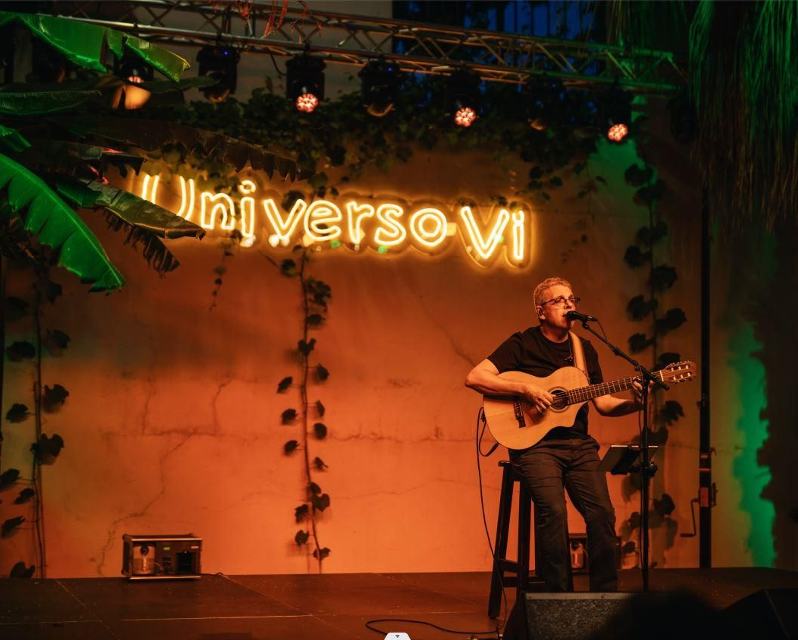 Pedro Guerra, en el Jardín de San Guillermo.